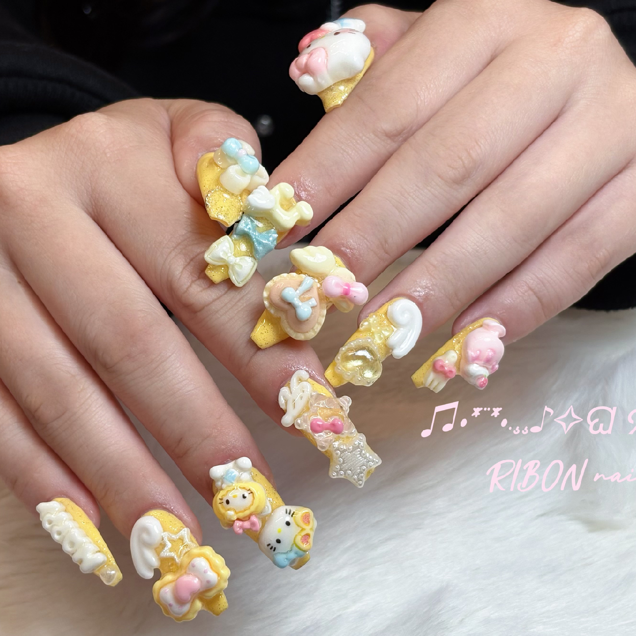 【研修中】チップ長さ出しデザインアートやり放題💅🏻＆パーツ付け放題😻