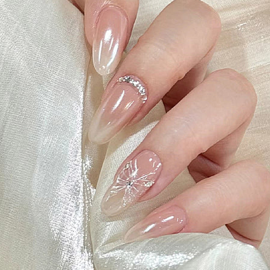 ミラー／オロラーネイル🎀✨