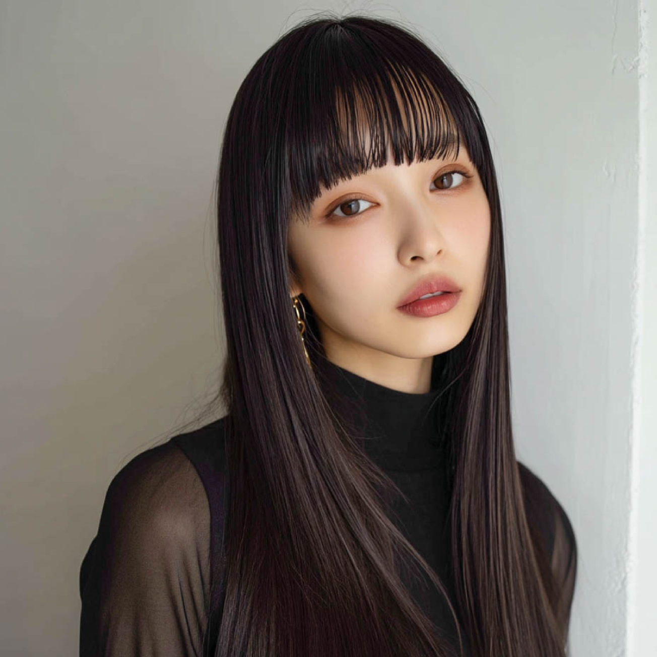 カラー+美髪縮毛矯正(髪質改善Lv.６)