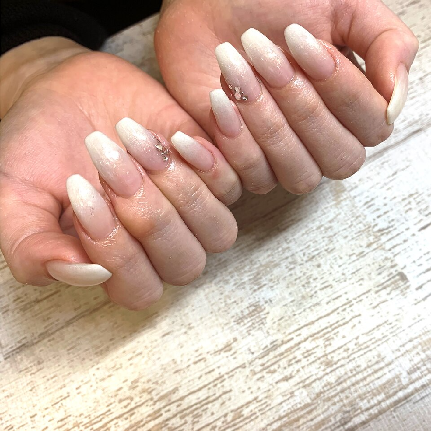 《スカルプ》シンプルラメグラデーションコース　13200yen