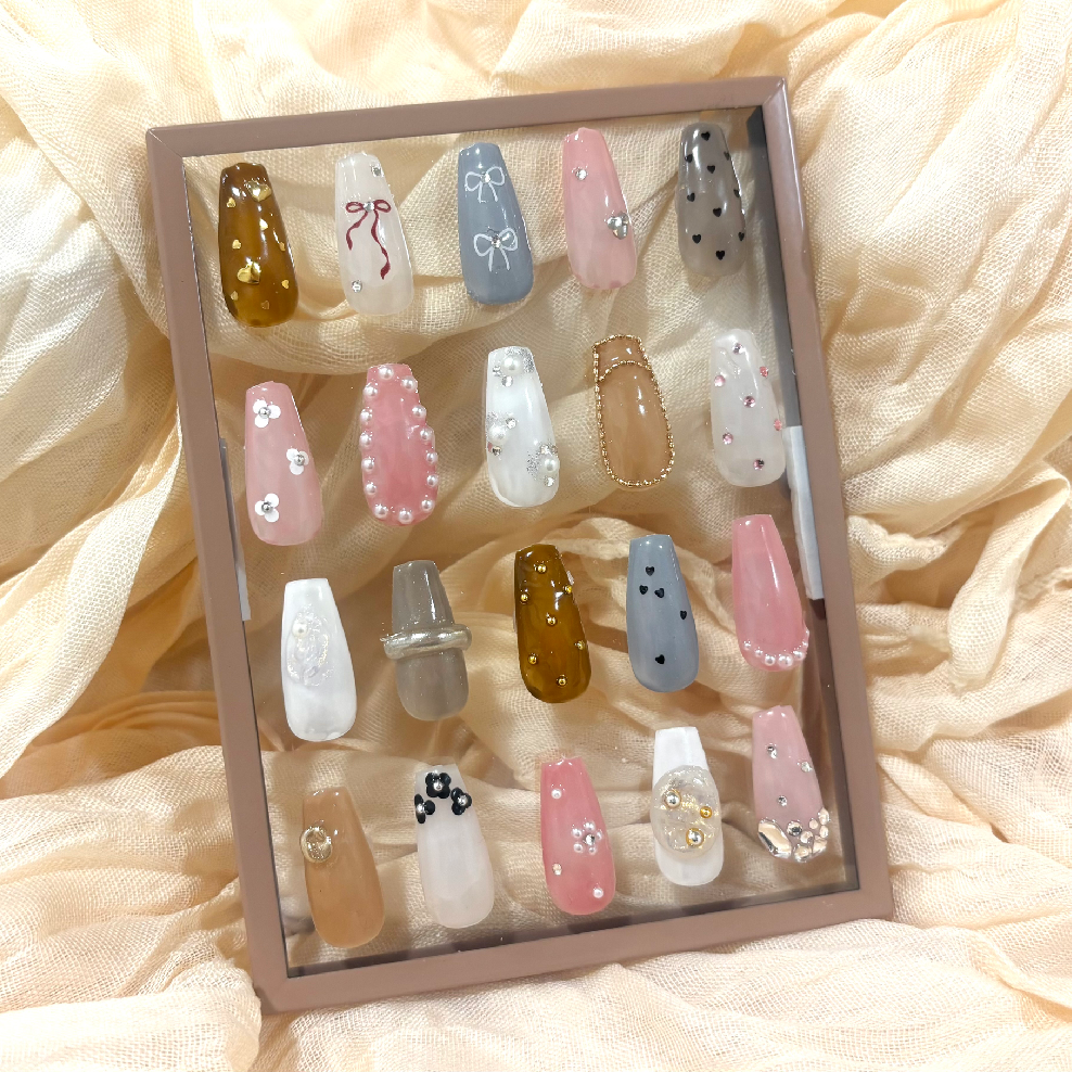 【Hand】ワンカラー＋２本選べるアート🎨初回オフ無料🪄✨