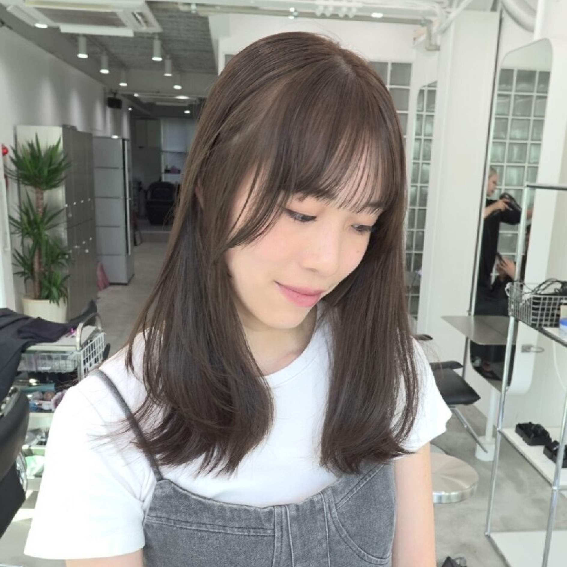 【手触り感動】縮毛矯正+カット+トリートメント￥14000（天神/大名）