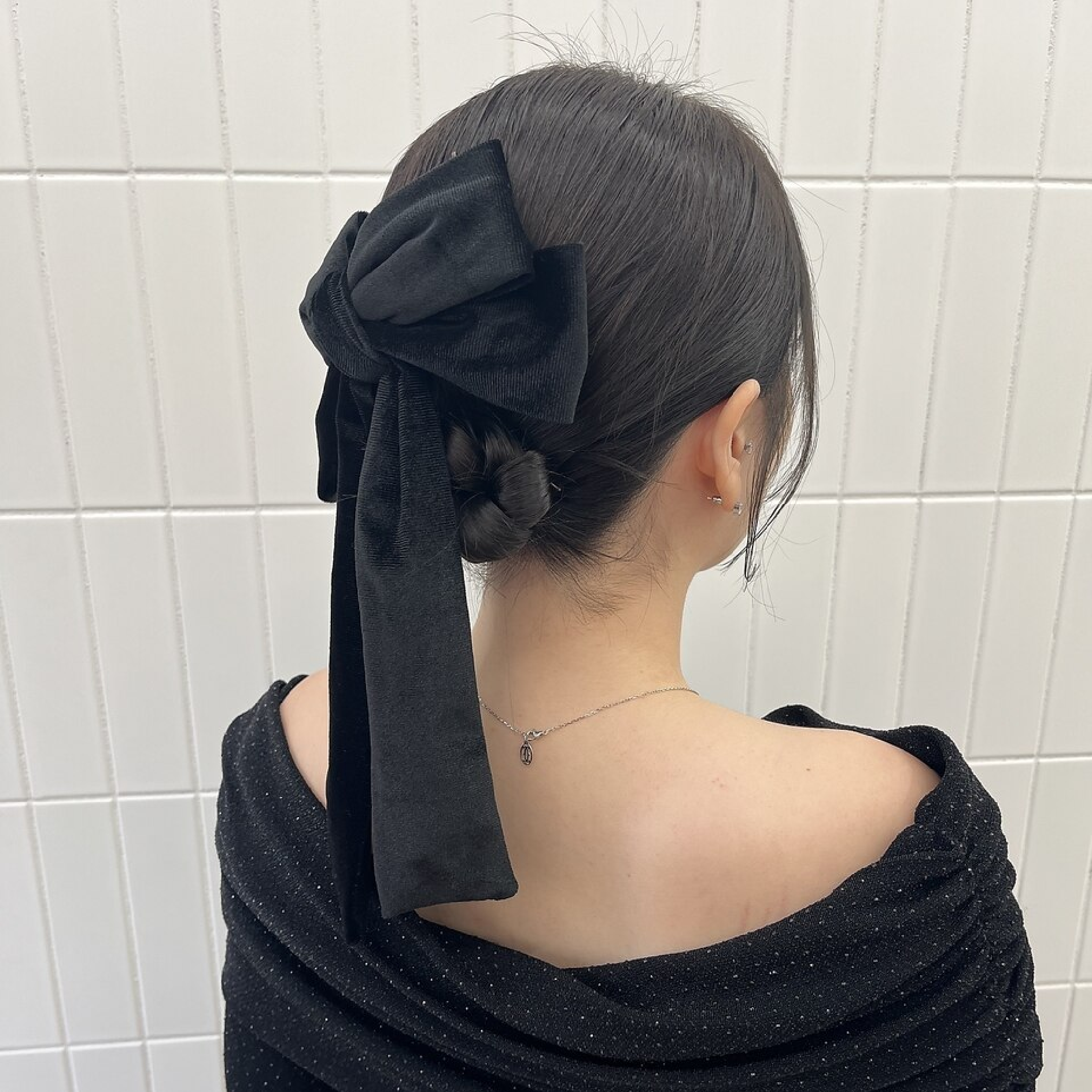 可愛くヘアアレンジ　￥4000