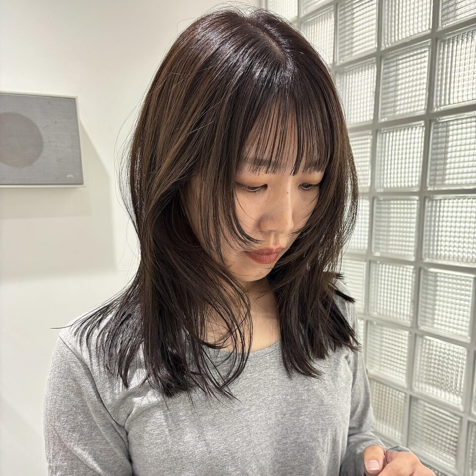 カット＋カラー＋インプライムトリートメント¥8800 （天神/大名）