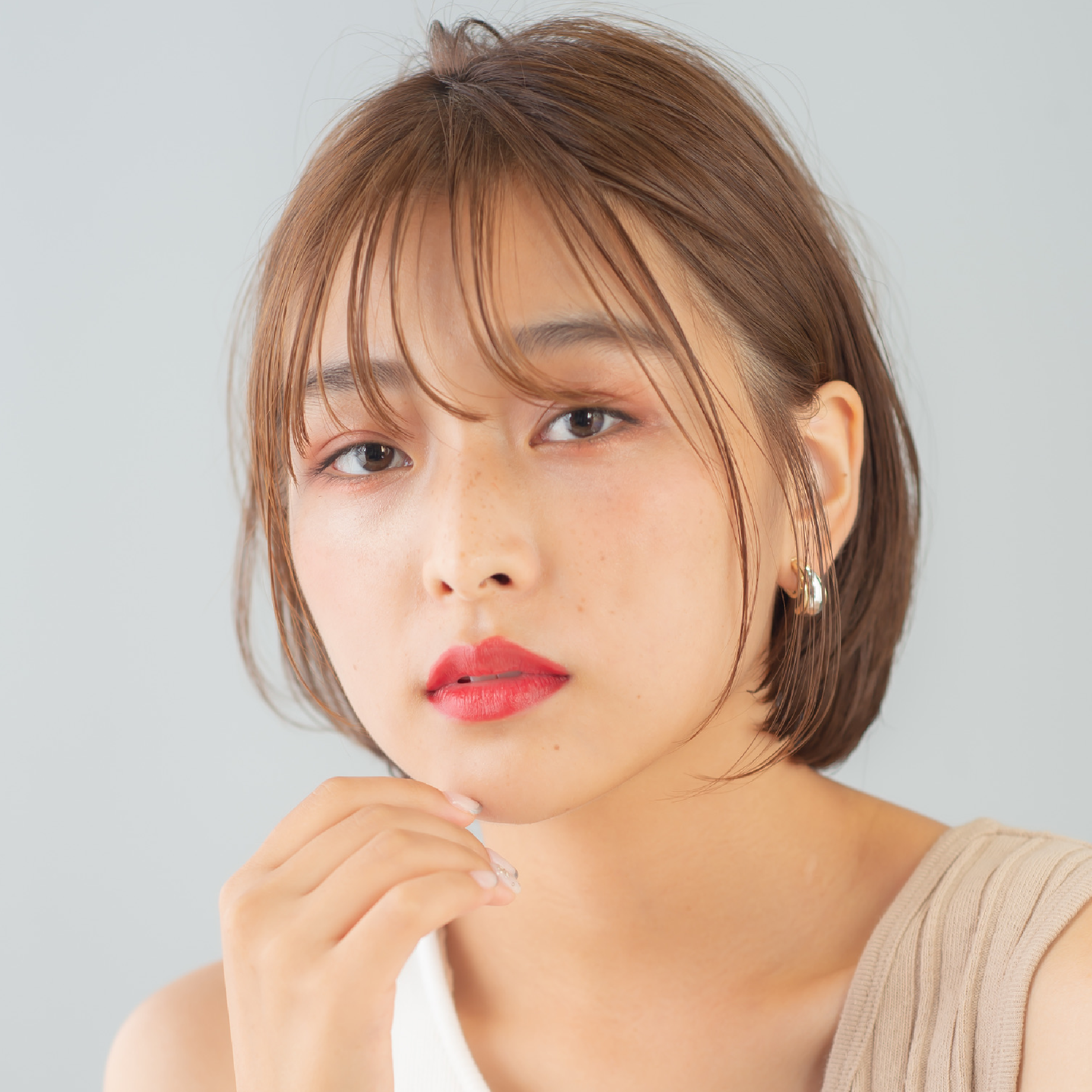 【癖の無い前髪へ♪】カット+前髪縮毛矯正（ダメージレスTR入り） ￥12800