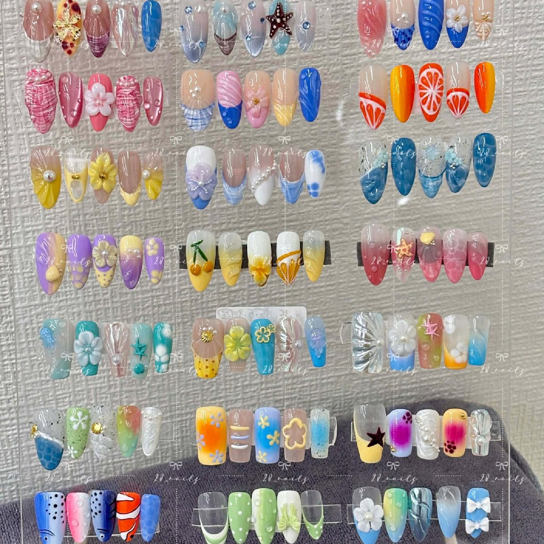 夏限定】夏・海デザイン♪マンスリーデザイン定額 90分¥9980=> ¥7980
