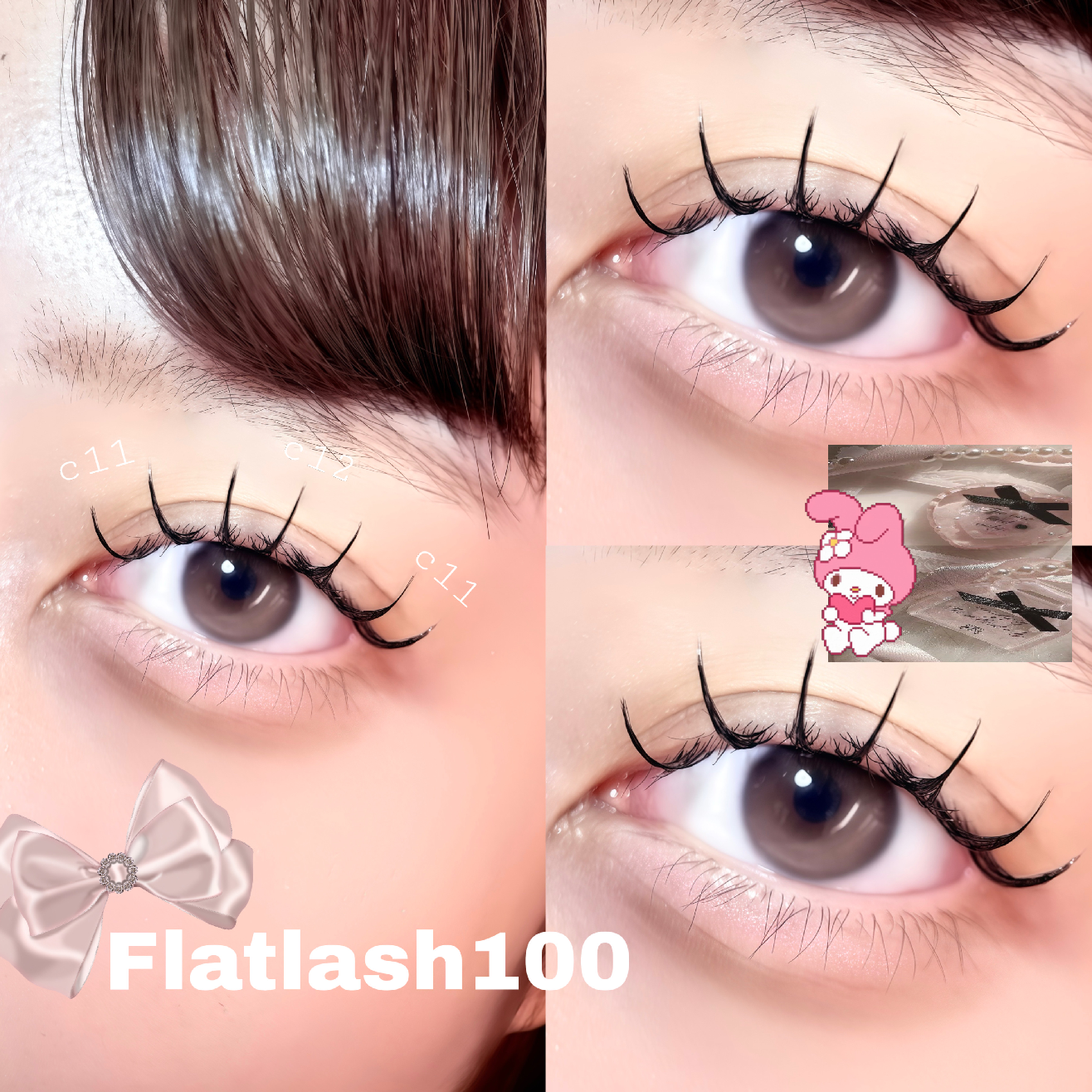 🍒Flatlash100本🤍 ナチュラルが好きな方へおすすめ！