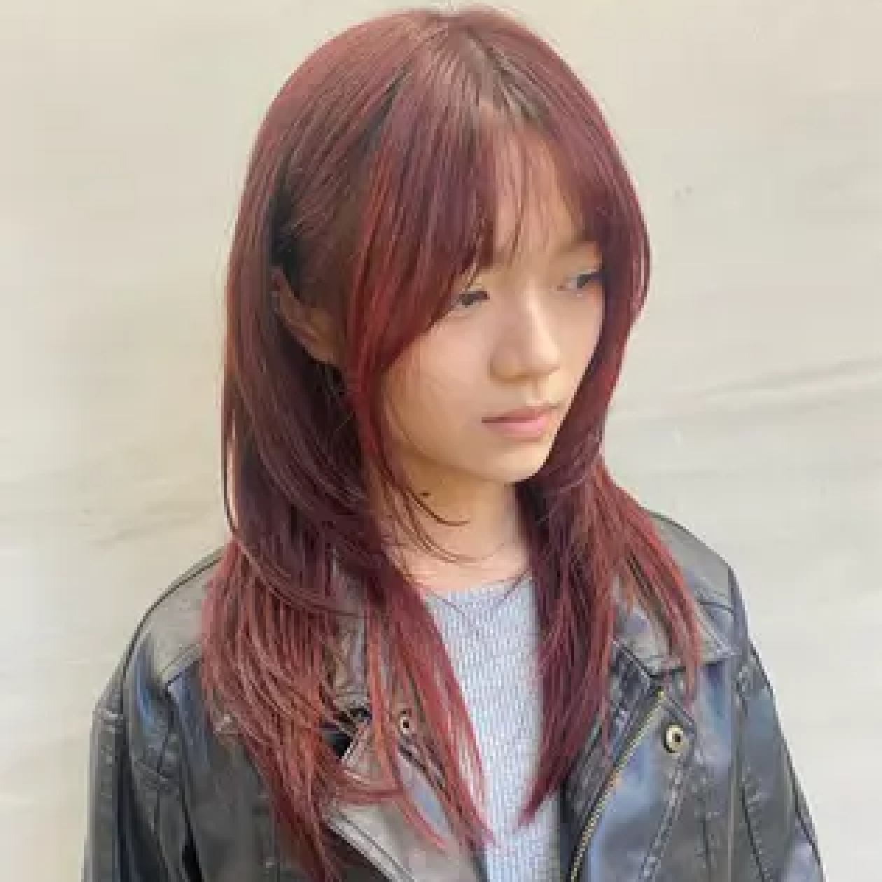 カット➕髪質改善ケアカラー➕超音波アイロン付き3STEPトリートメント