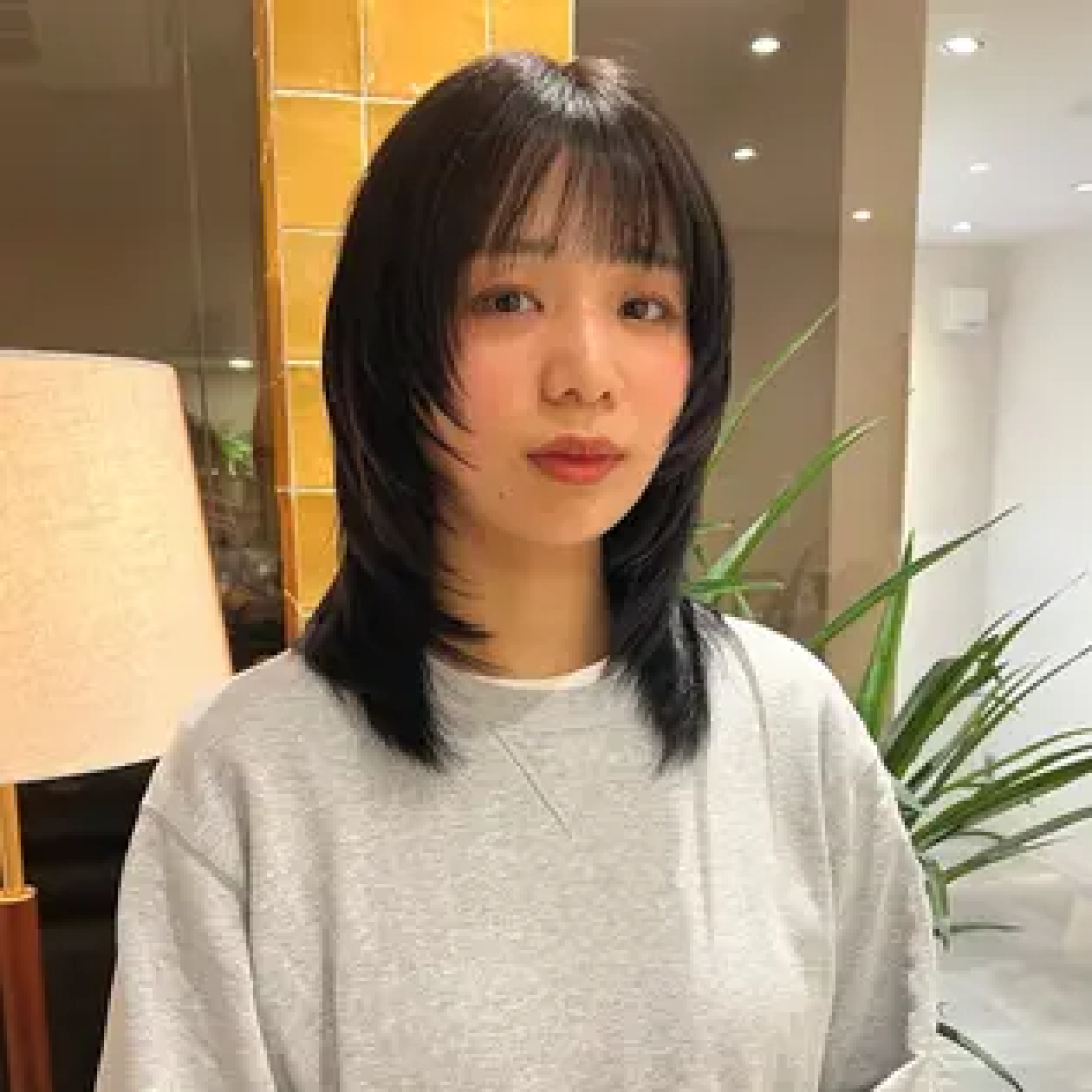 ☘️メンテナンス☘️前髪縮毛矯正+ケアカラー＋超音波クイックトリートメント