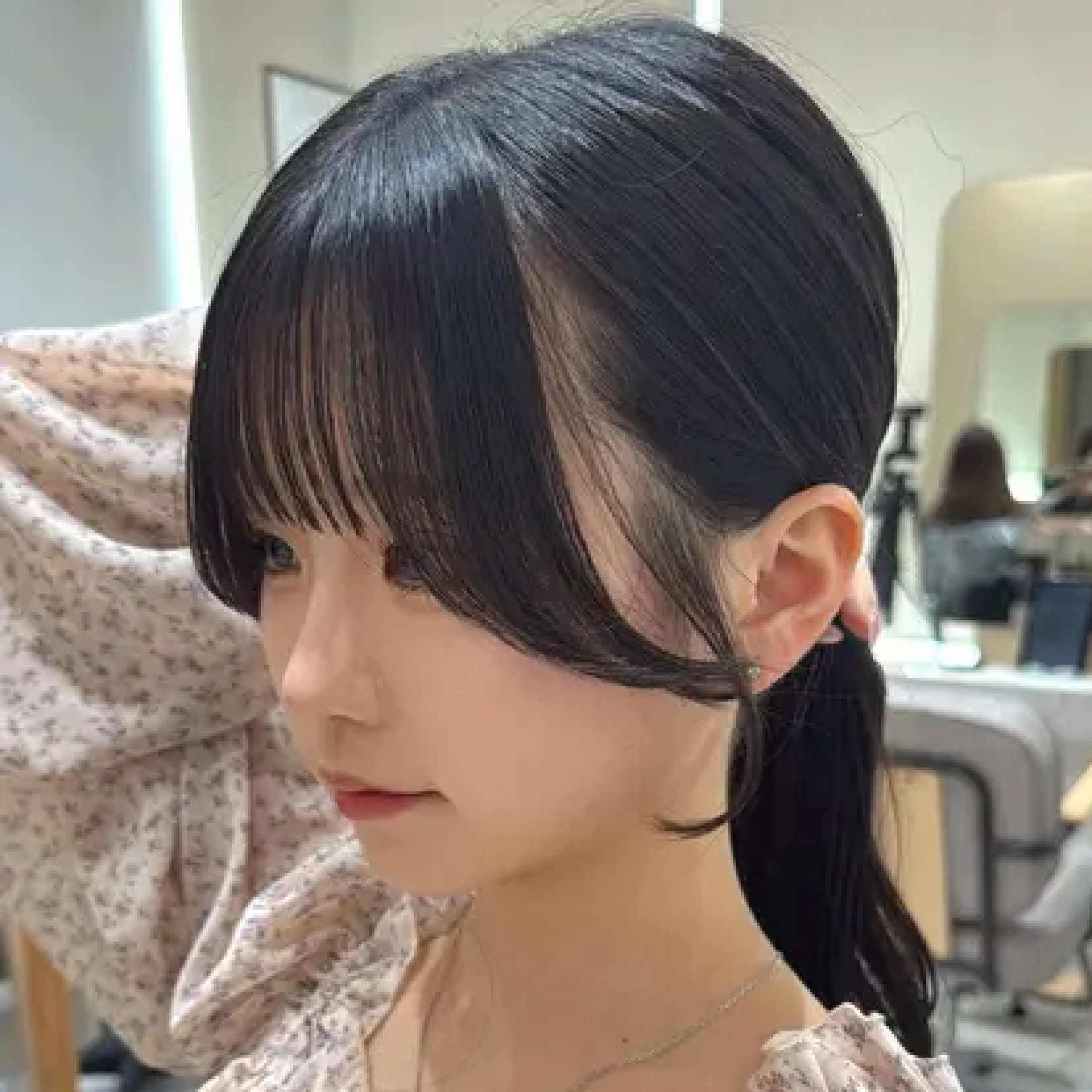 🍃韓国風顔まわりカット🍃  全体ｶｯﾄ+ milbon 4stepTR