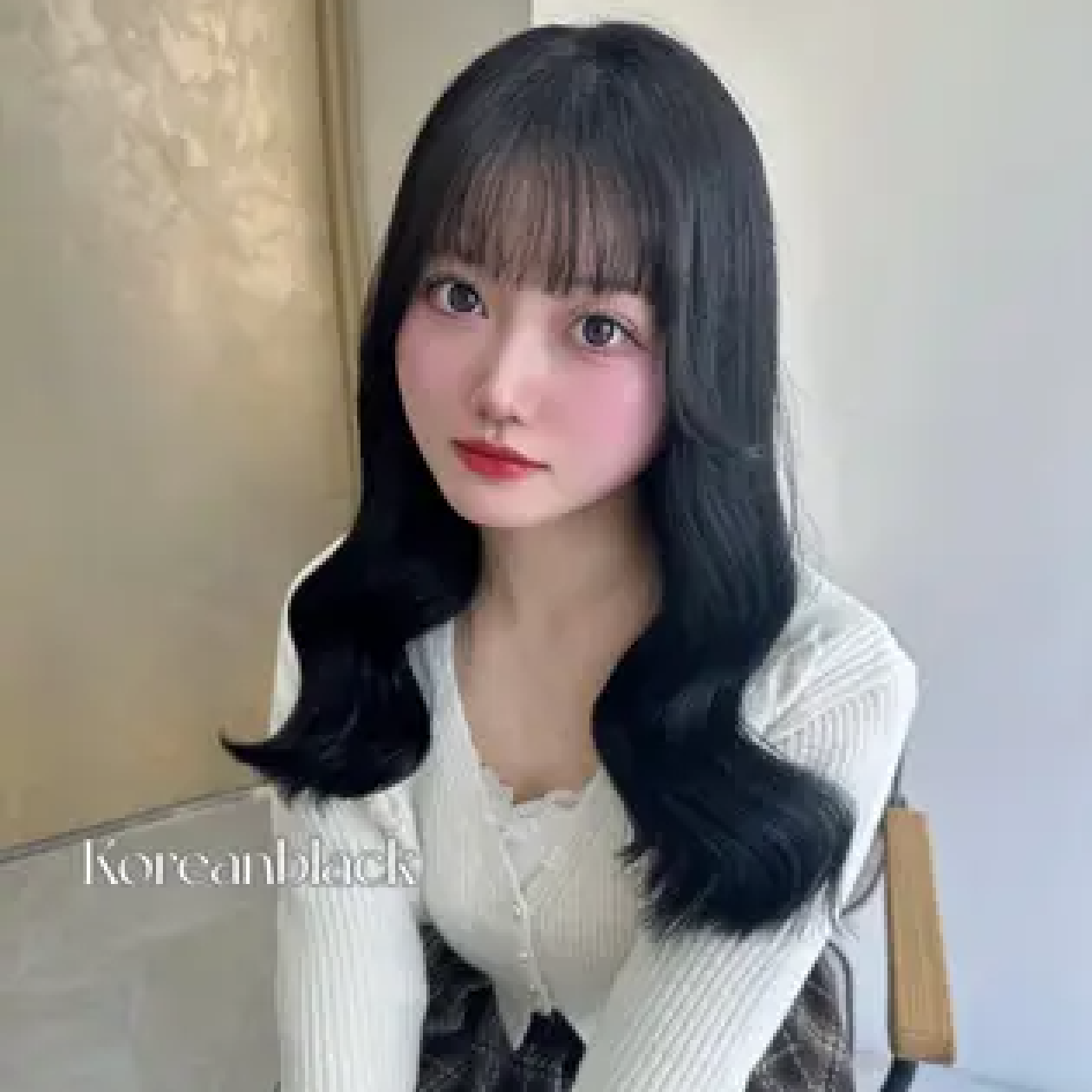 ヒアルロン酸inケアカラー+似合わせ小顔カット✂️＋3stepTR