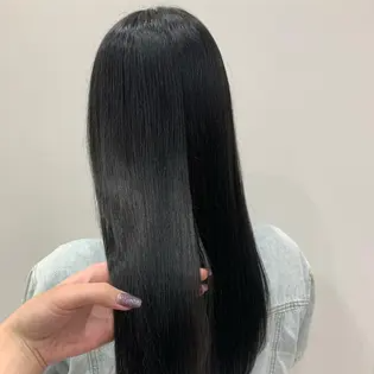 【クセが気になる方】 Premium艶髪ストレート(前髪縮毛矯正)+前髪カット