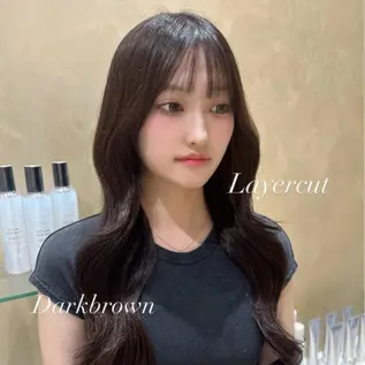 【色気溢れる艶髪】ヒアルロン酸inケアカラー+似合わせカット✂️+6stepTR