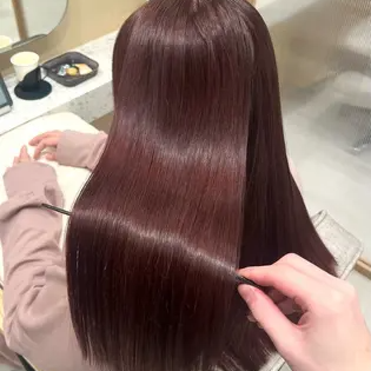 ❣️ダメージケア重視❣️ヒアルロン酸in艶カラー×全体カット×超音波TOKIO