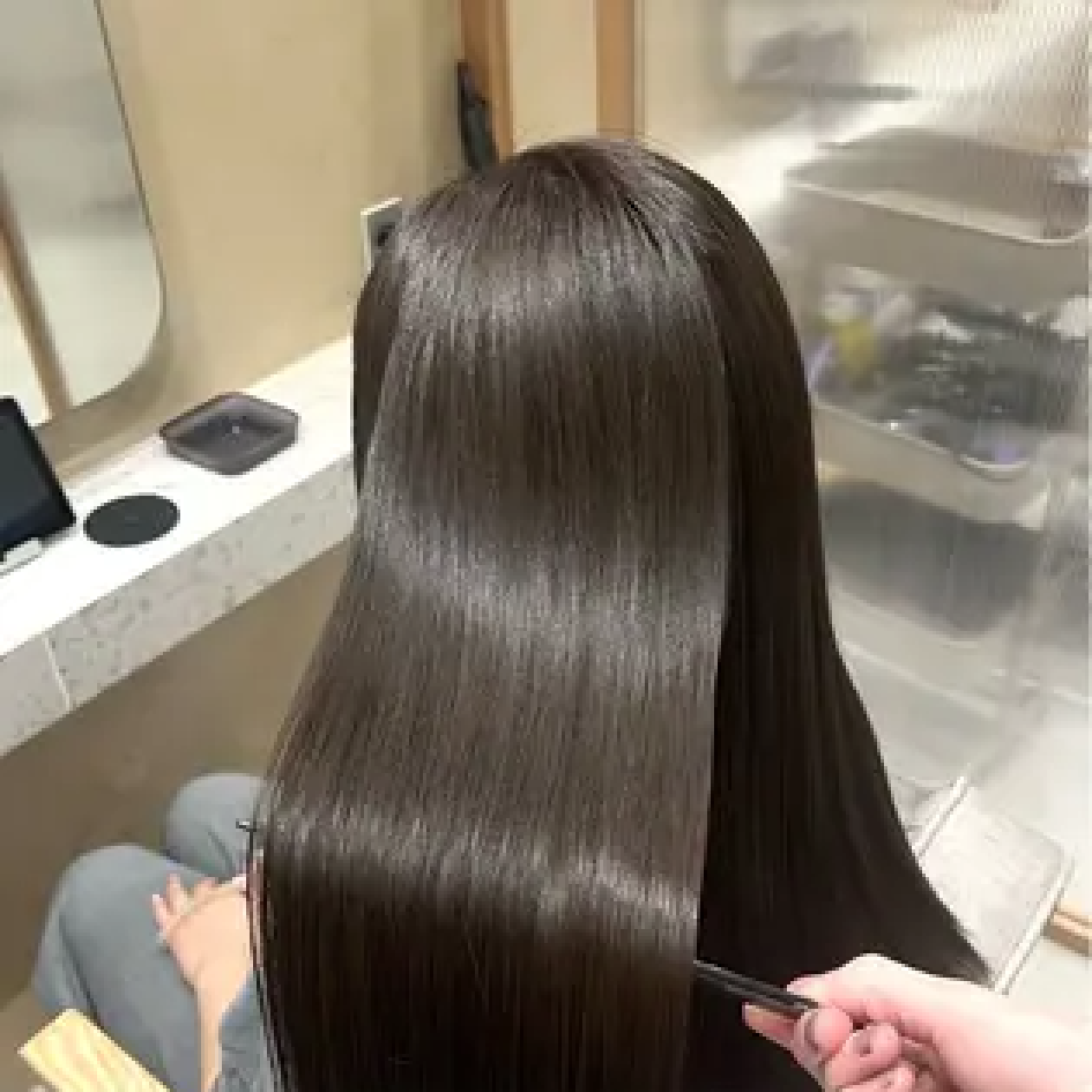 💖集中髪質改善💖カット+ケアカラー+髪質改善TR