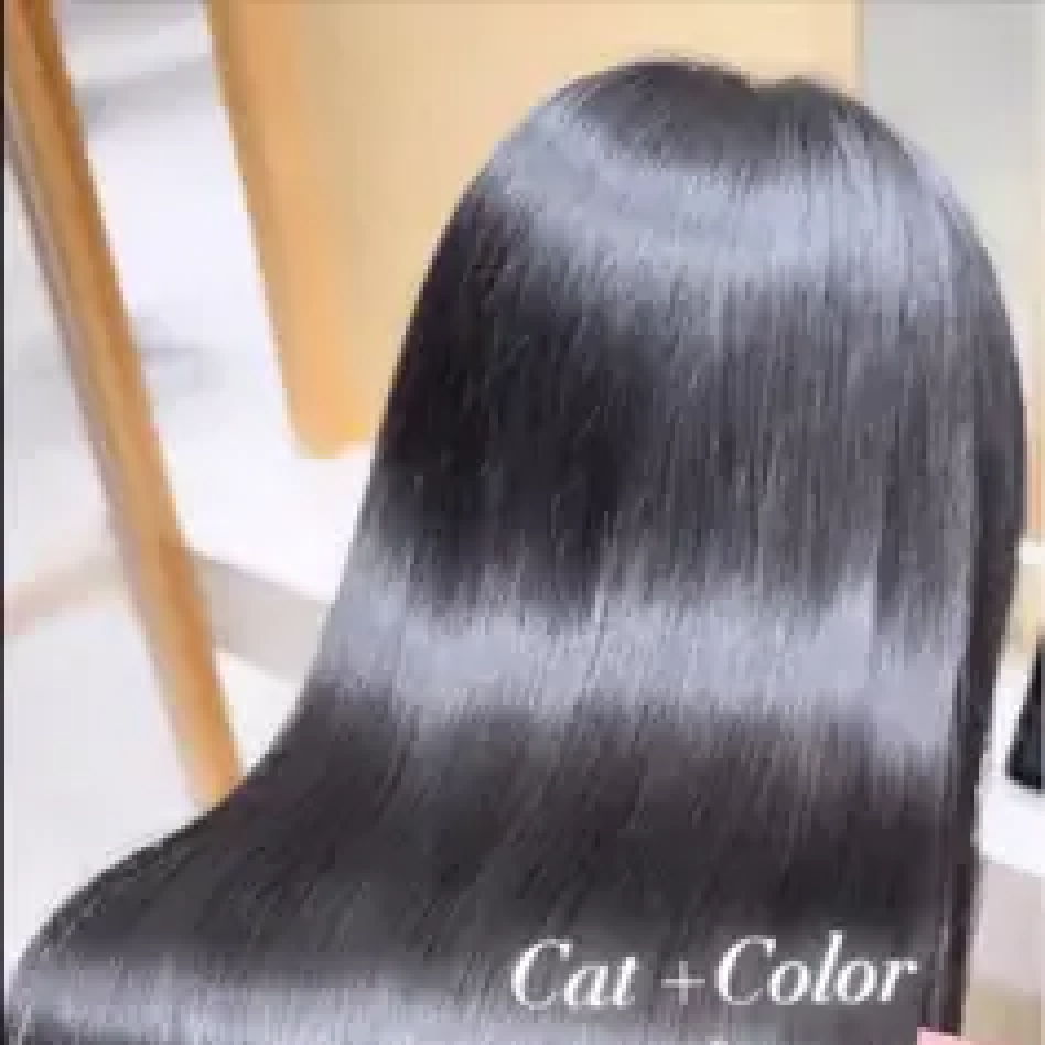 《✨リピーター様限定クーポン！✨》【🫧カット+髪質改善ケアカラー+超音波TR