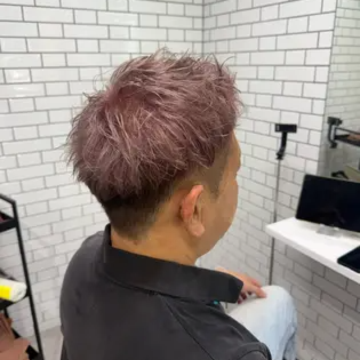メンズカット＋炭酸シャンプーor眉カット