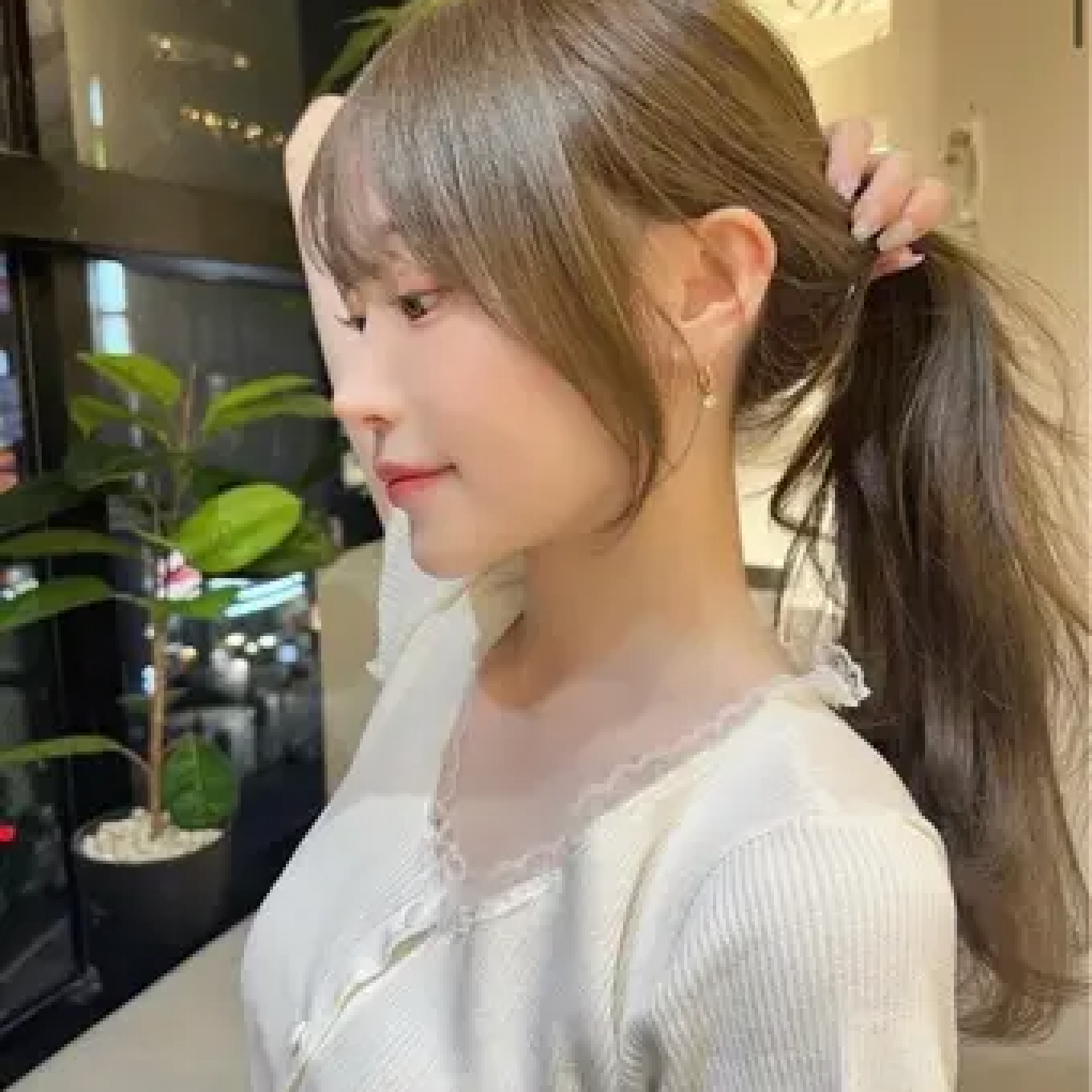 ブリーチなしのダブルカラー！💙❤️