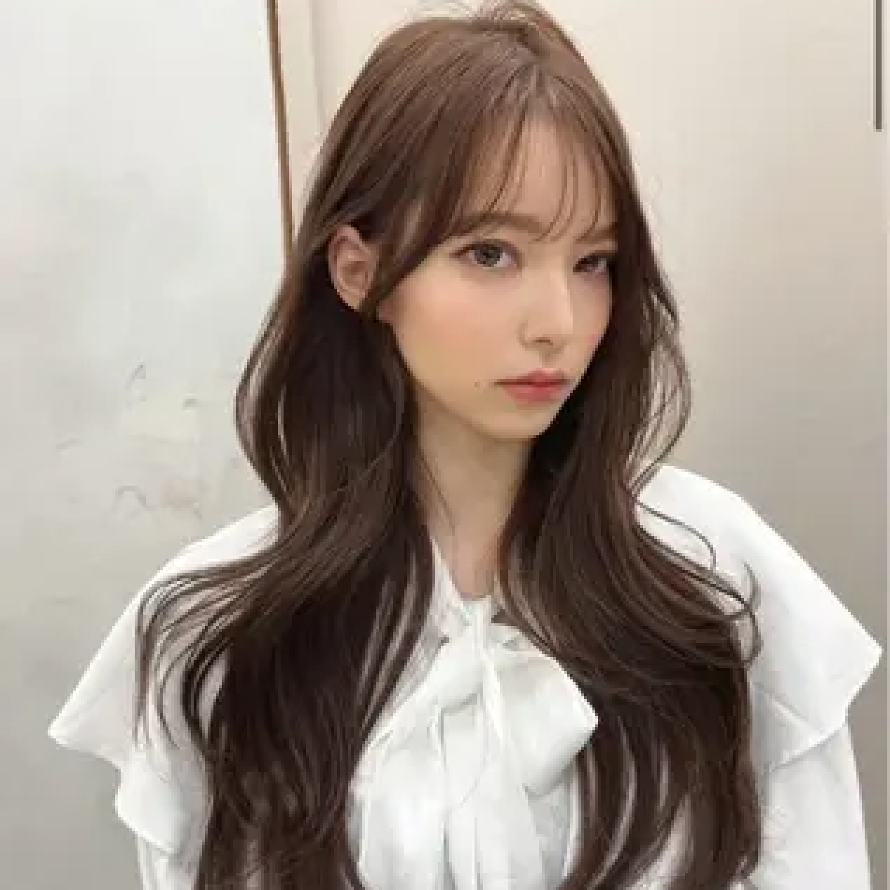 顔まわりカット💇‍♀️＋髪質改善inケアカラー＋クイックトリートメント✨