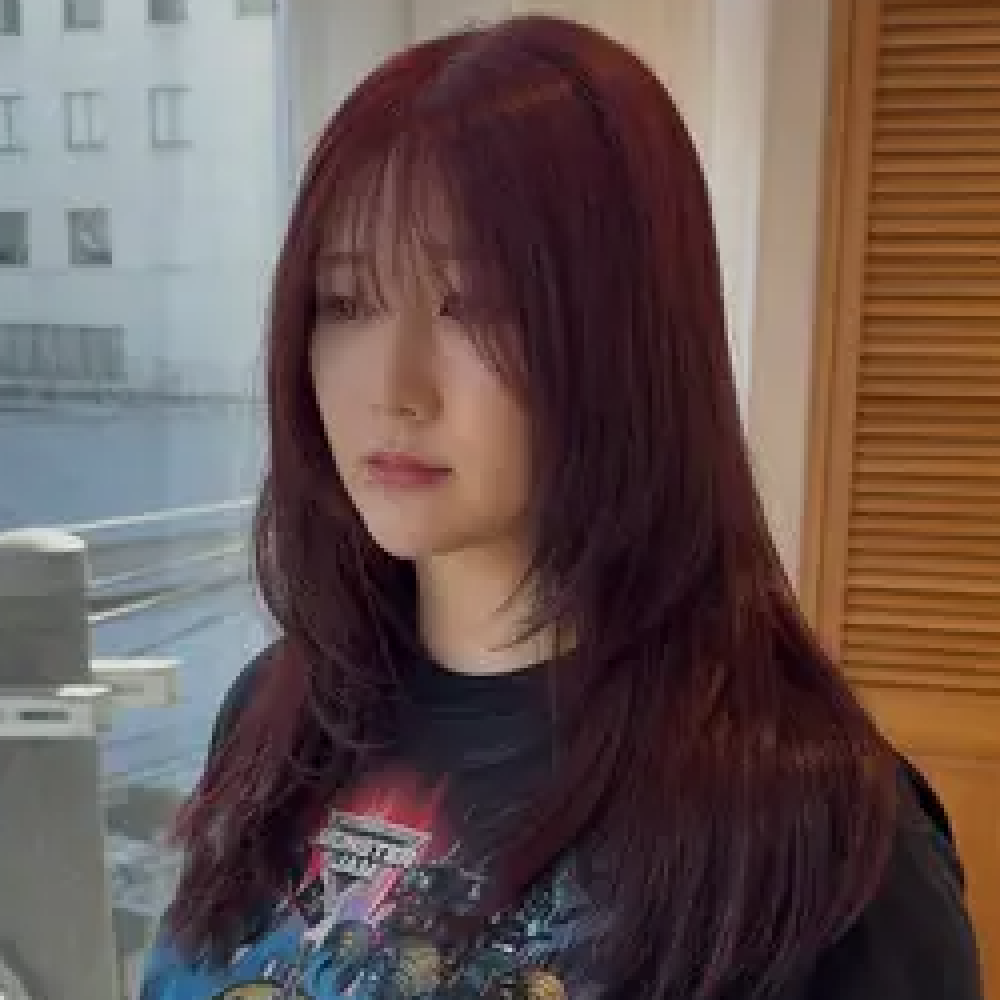 【動画撮影OK】レイヤーカット＋Wカラーブリーチなし透明透明感ケアカラー✨