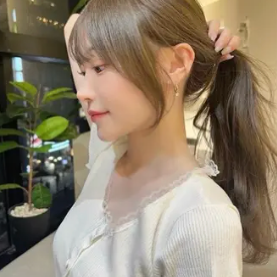 🦉ネイリー限定🦉顔まわり&前髪カット+顔まわりストレート🤎