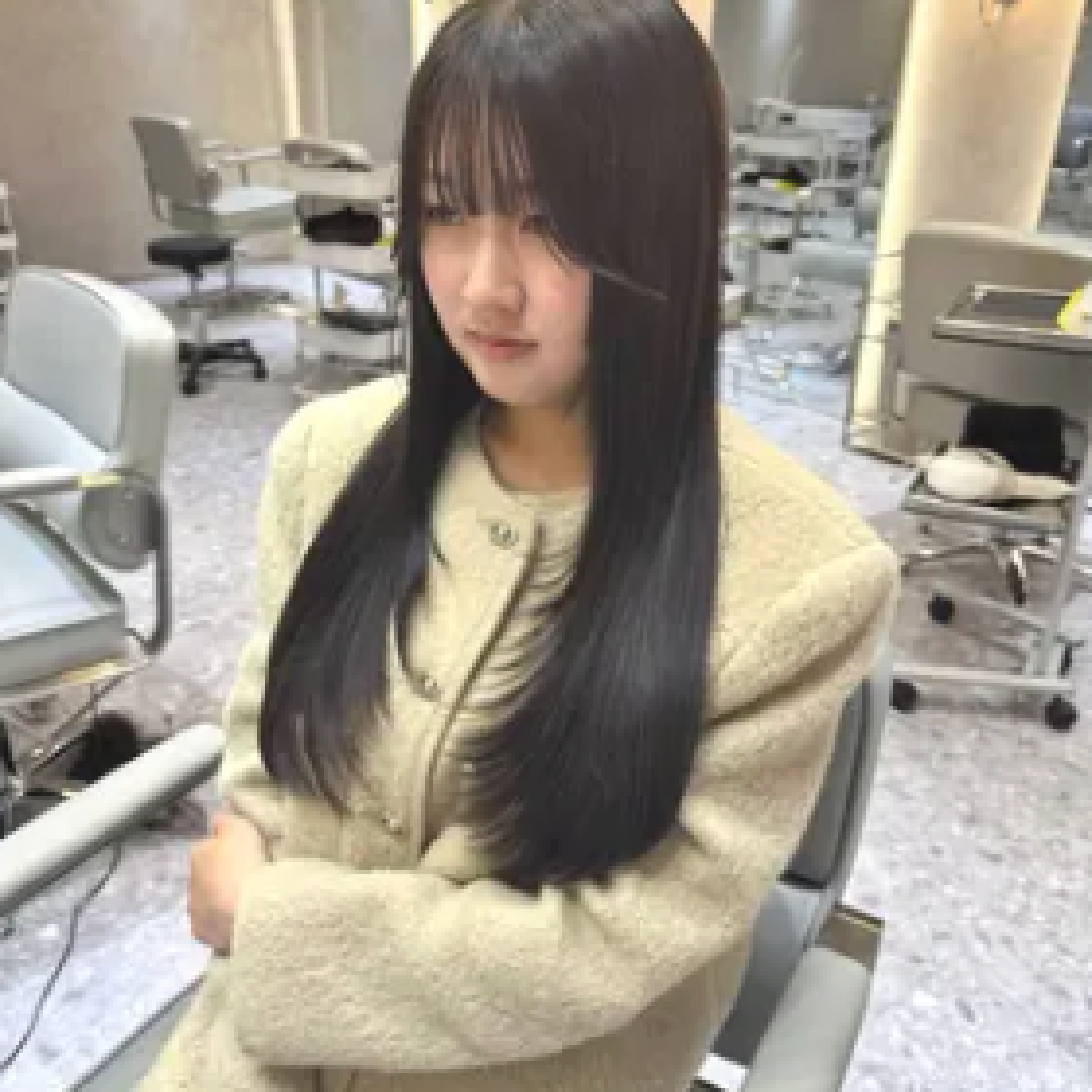 平日限定🍃韓国風レイヤーカット × 髪質改善ケアカラー × クイックTR🩵