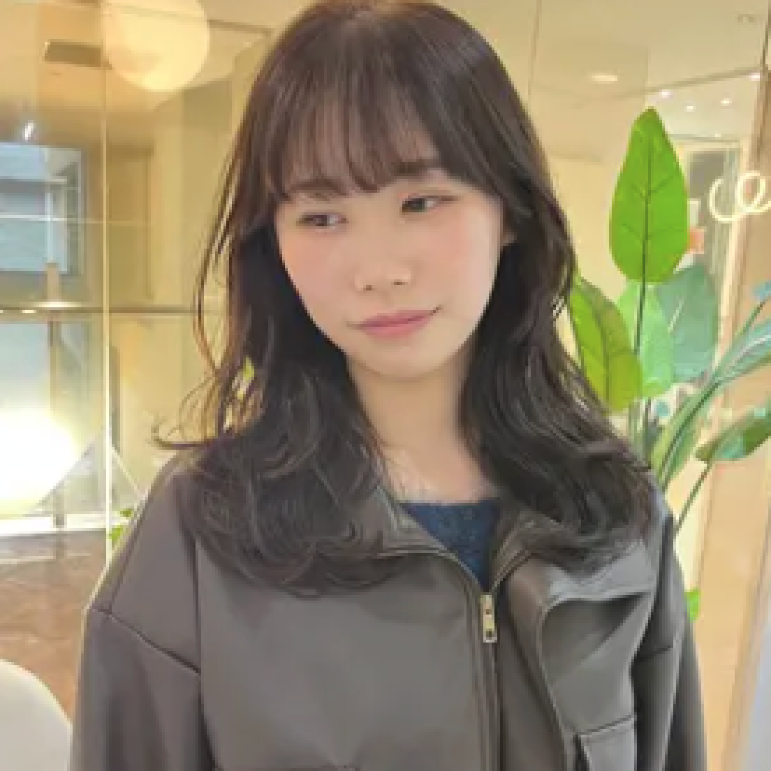 【1番人気✨】顏周りカット＋髪質改善inケアカラー＋クイックトリートメント🫧