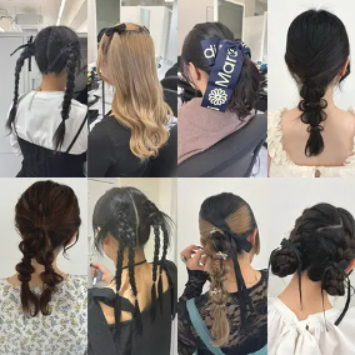 ヘアアレンジ🎀結婚式お呼ばれヘアお出かけ前のセット♡お祭りアレンジ🙆‍♀️