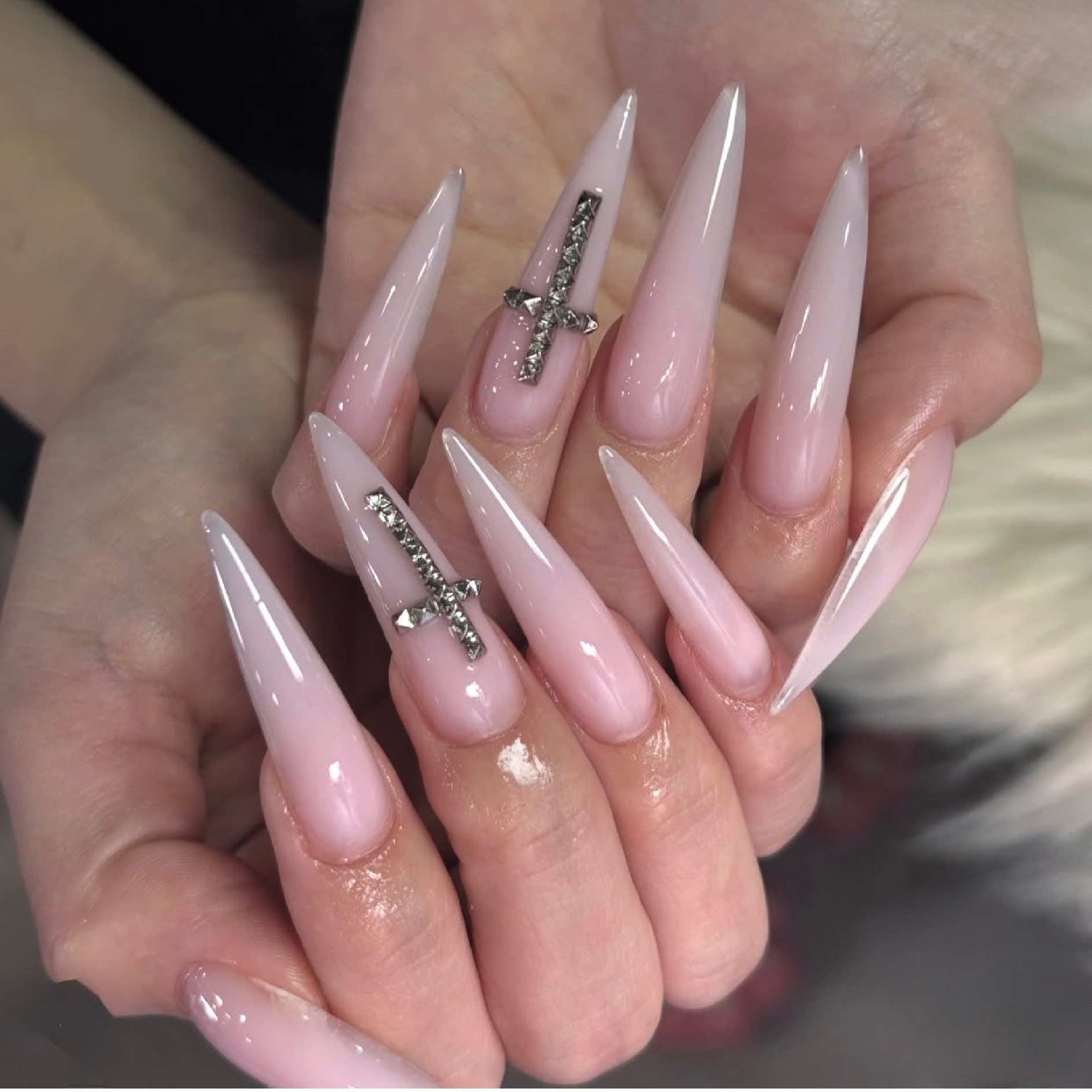 NewOpen🎀 【長さ出し10本】チップワンカラパーツ2個
