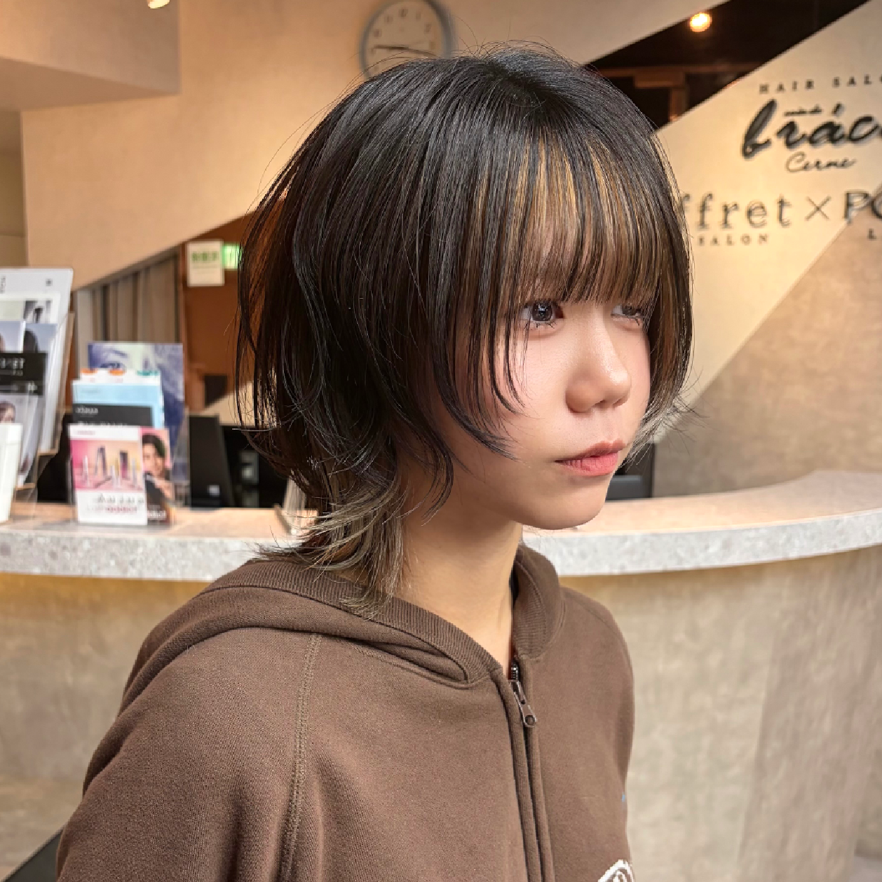 インナーブリーチカラー+カット