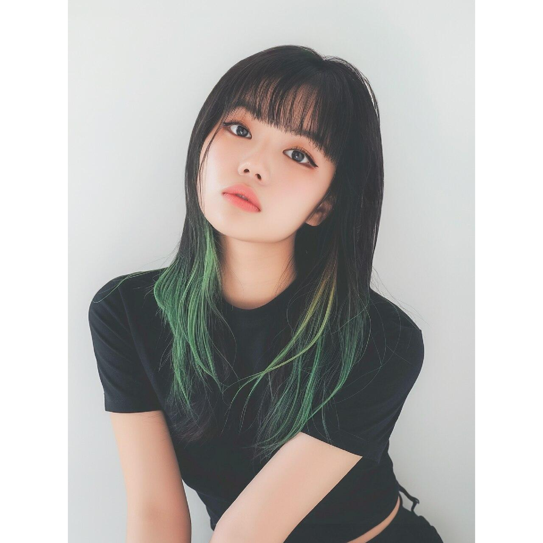 インナーカラー ￥11000/ポイントカラー ￥8800【韓国/ダブルカラー/川