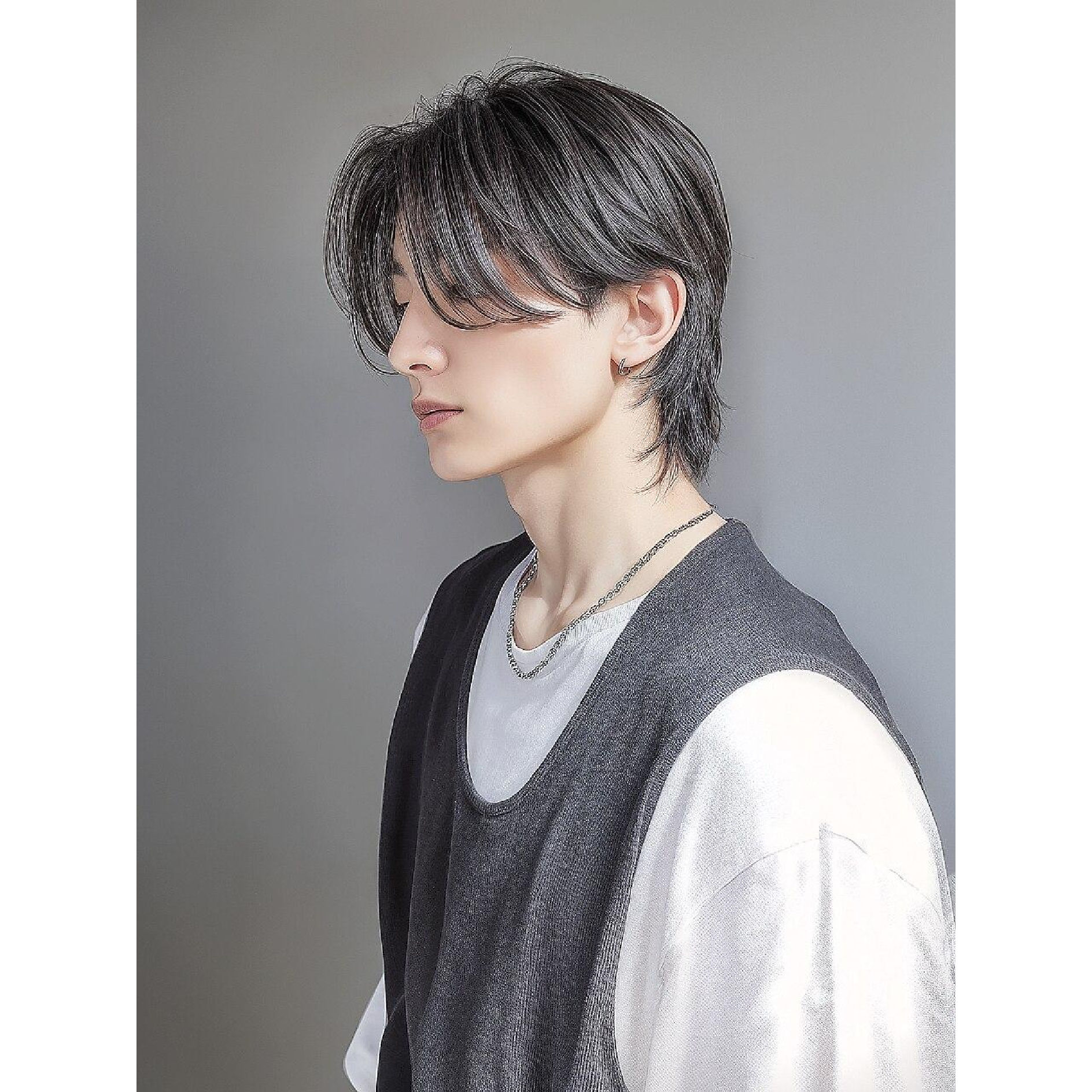 【メンズ限定】メンズカット+シャンプー ￥4400【韓国/センターパート/川崎】