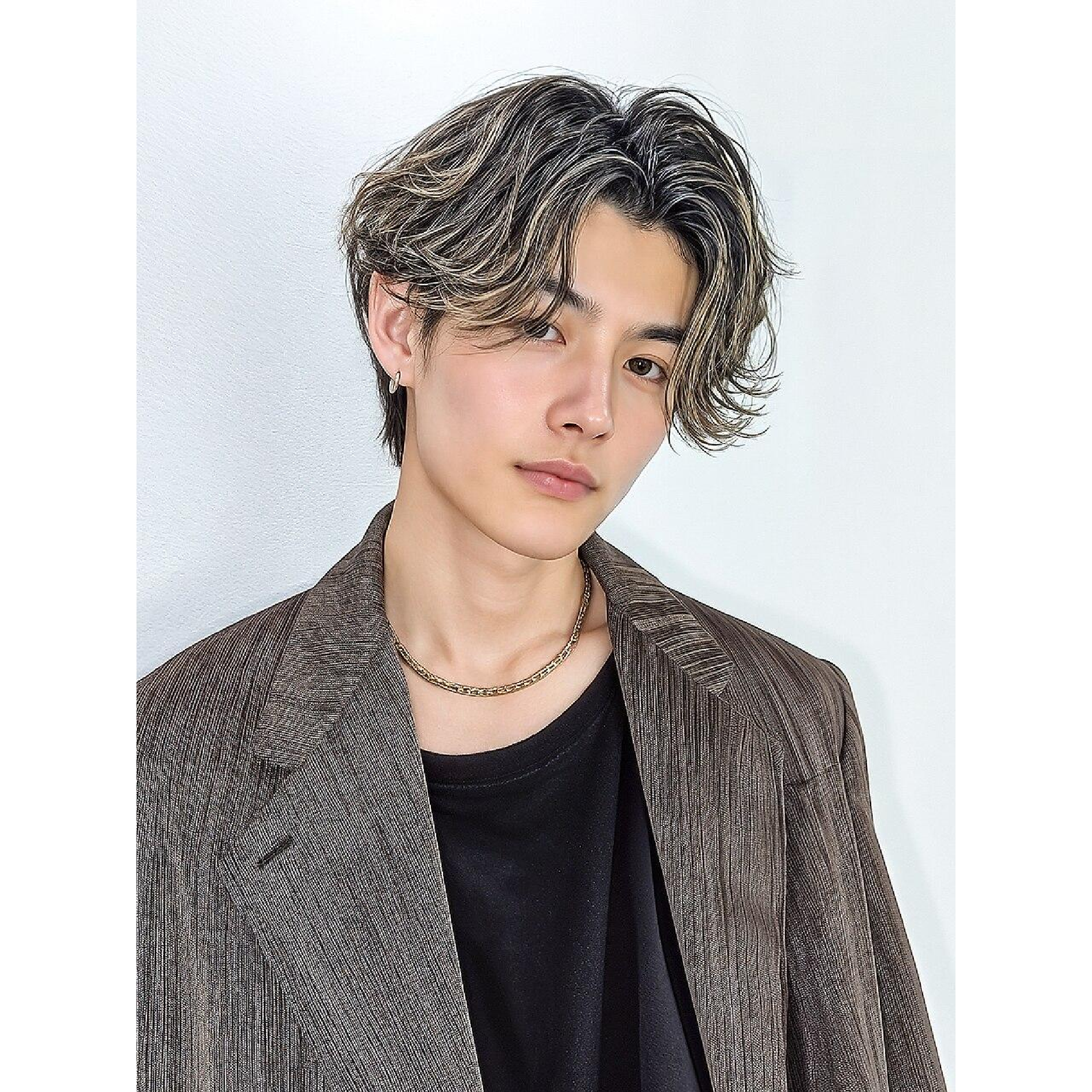 【メンズ限定】メンズカット+カラー+パーマ（ツイスパ波巻き可） ￥15400