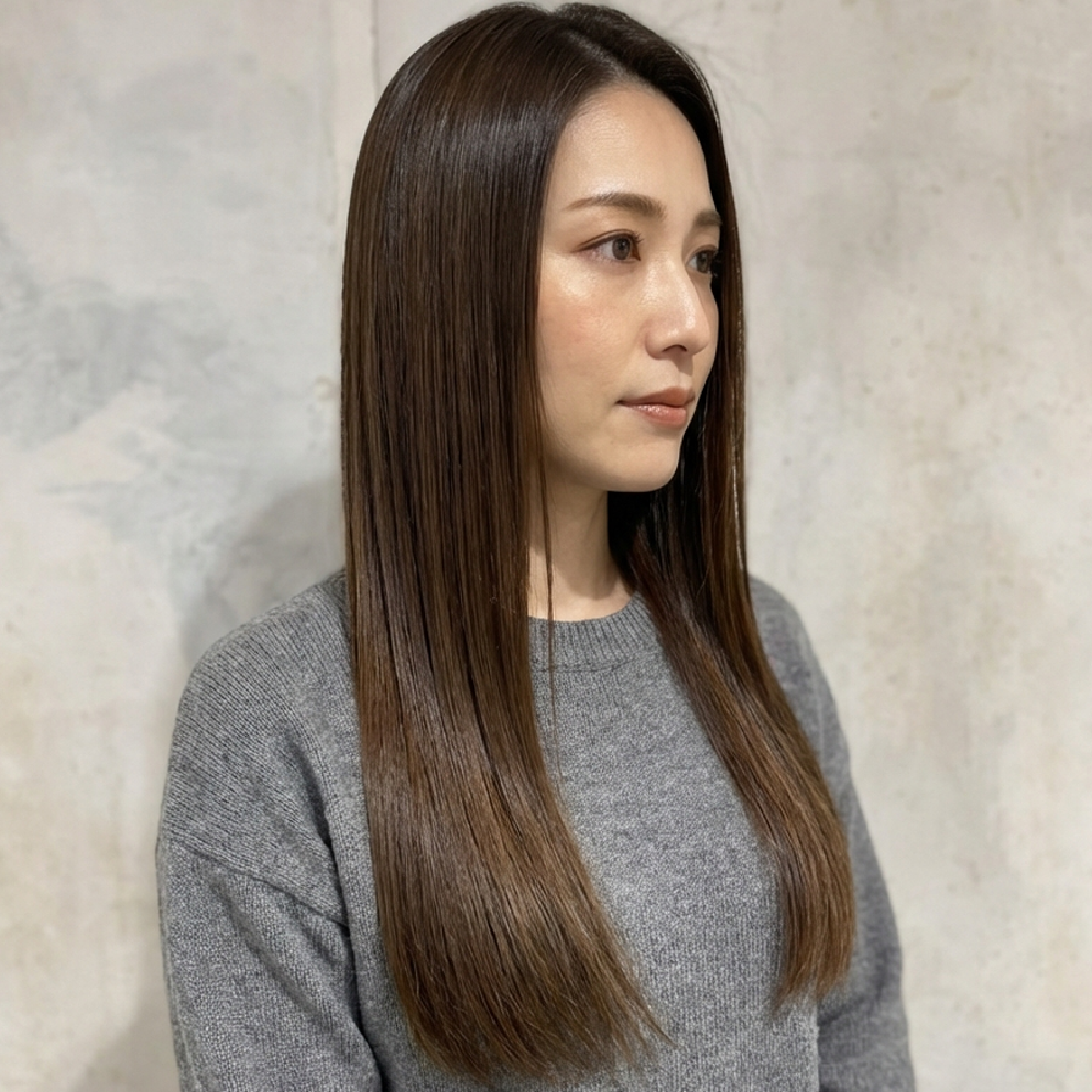 カット＋ストレート髪質改善トリートメント