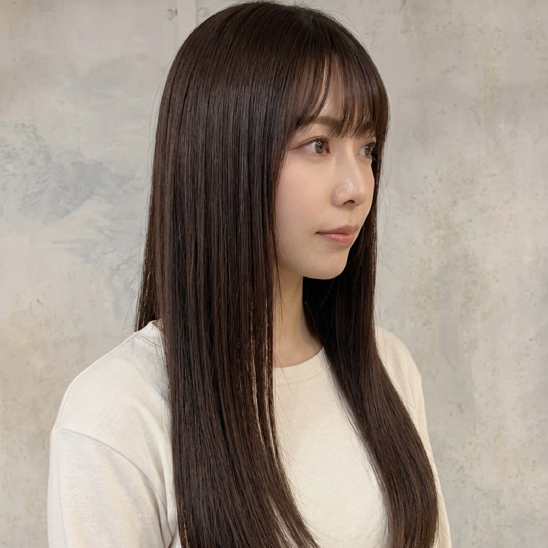 カット+美髪カラー+LAISSEZ式髪質改善