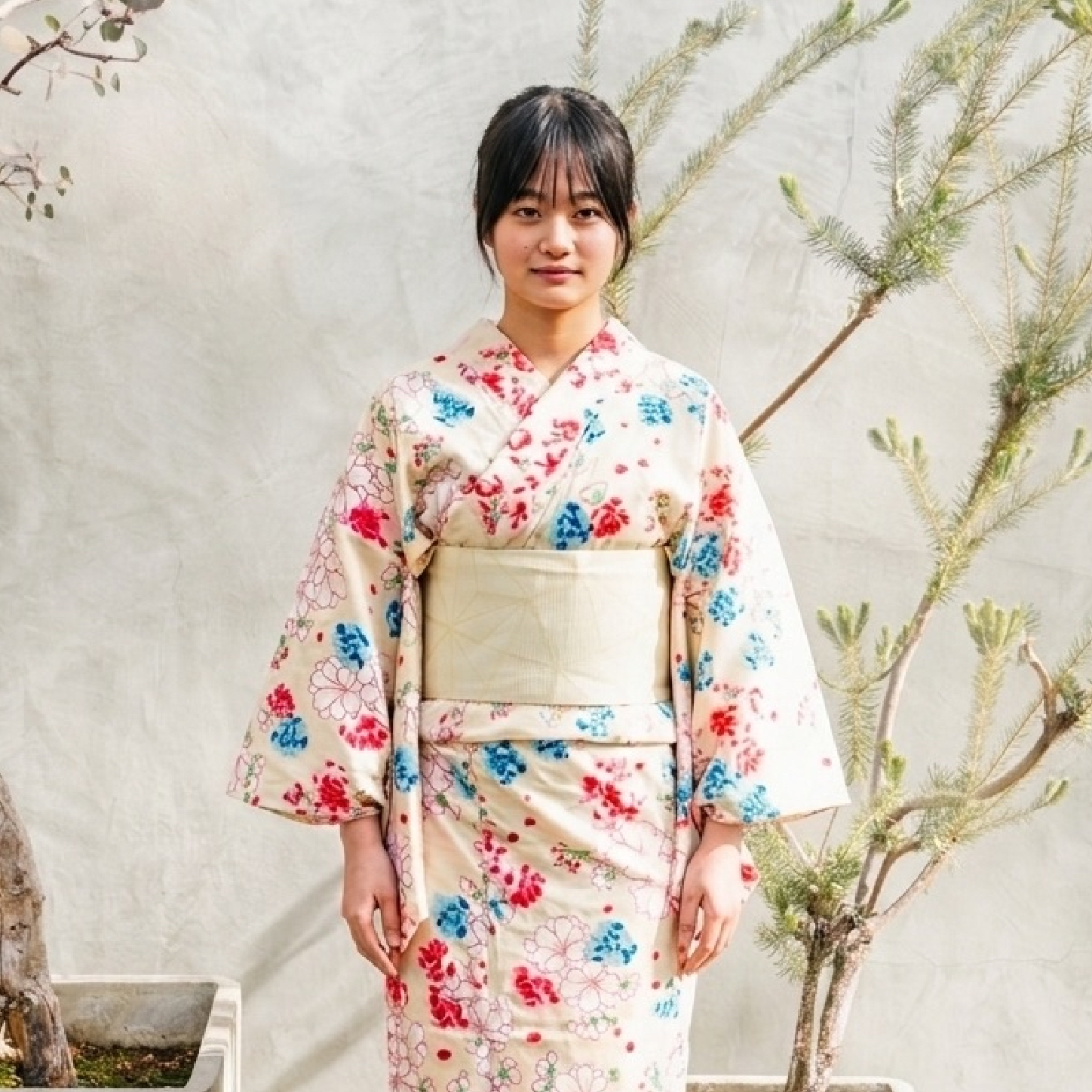 浴衣着付け