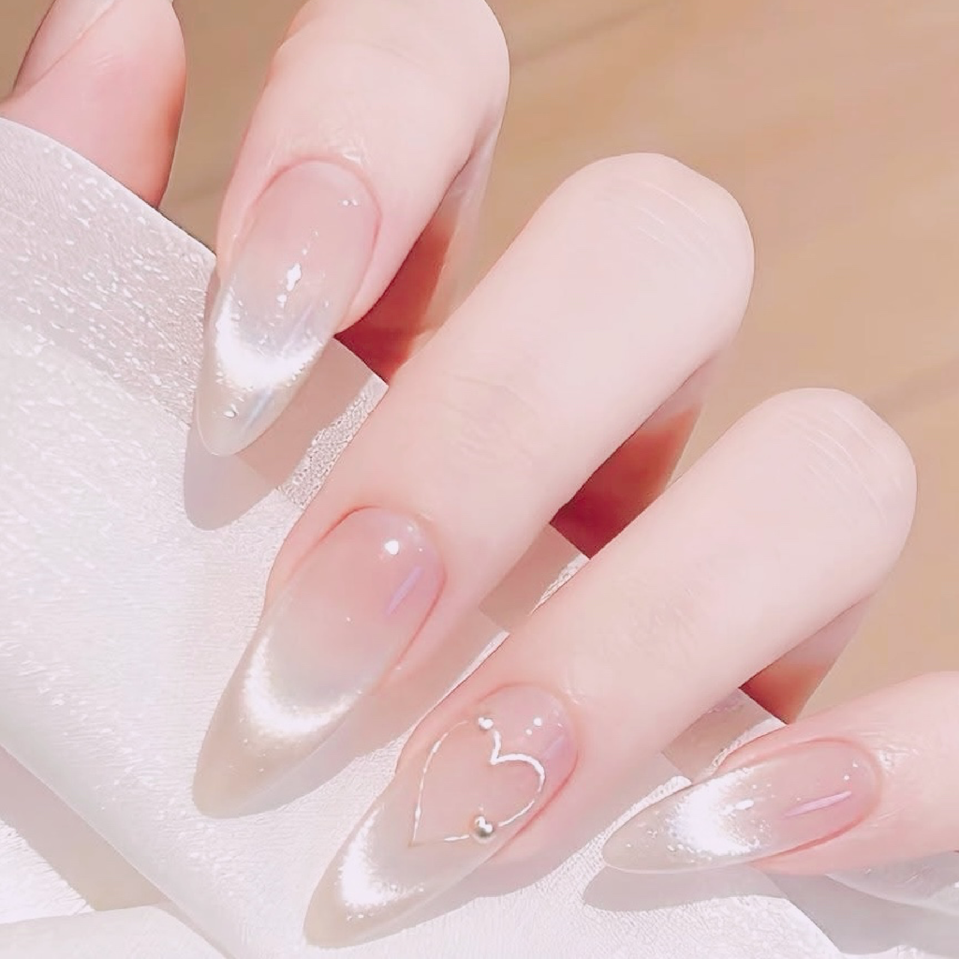 【チップスカルプ長さだし10本】 フラッシュネイル
