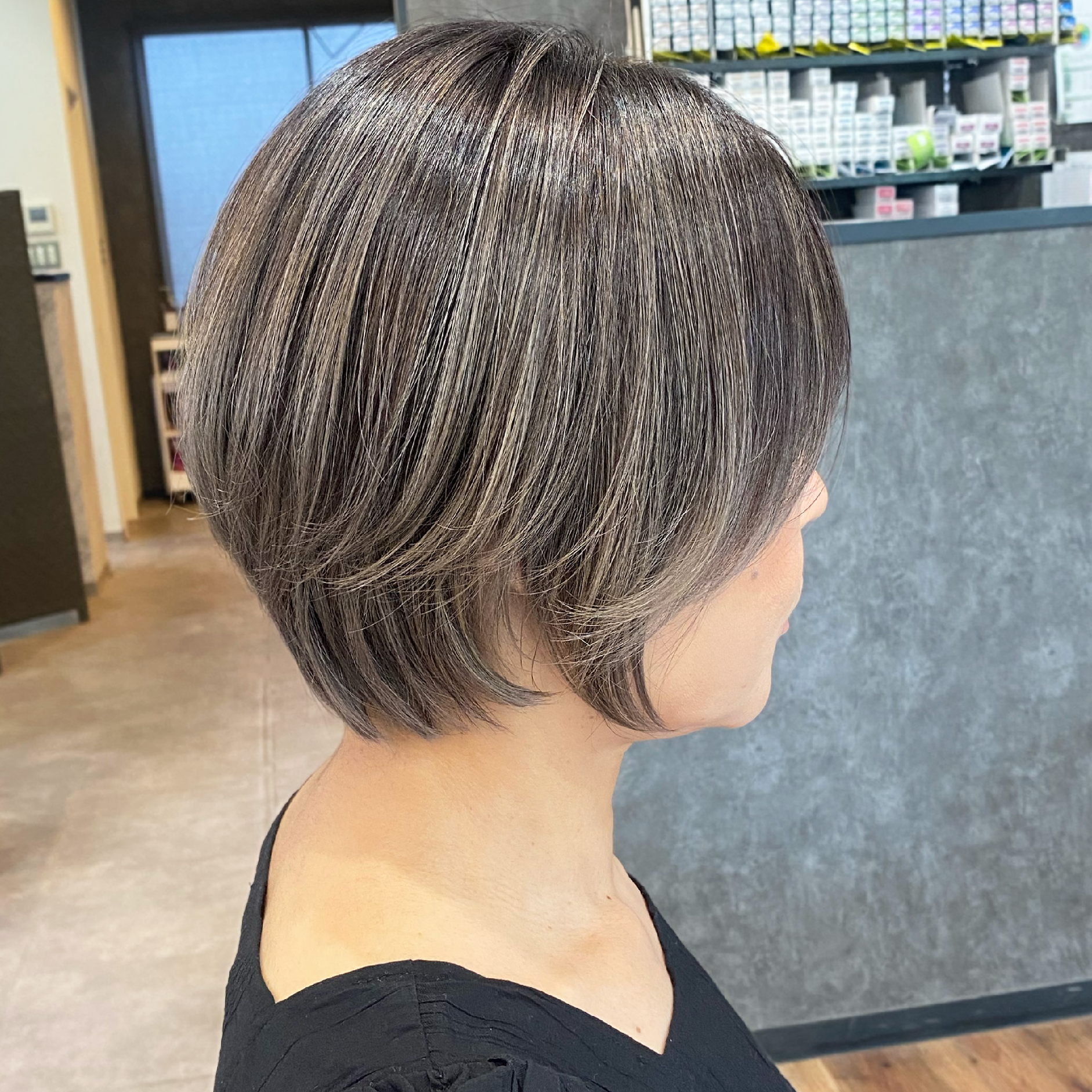 似合わせカット×ナノバブルmarbb
