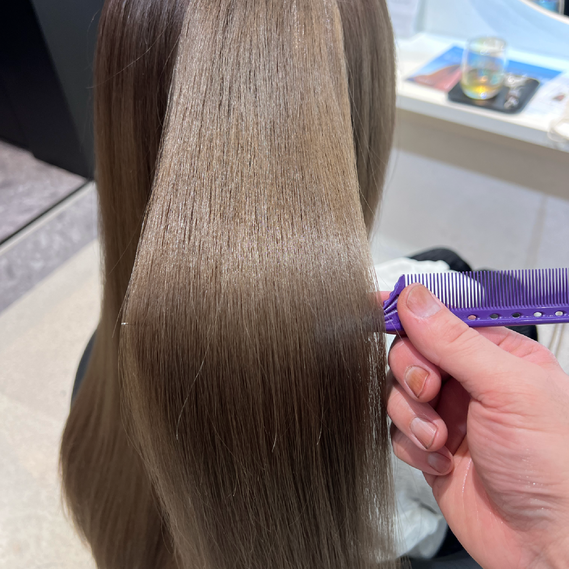 【話題のトリートメント】髪質再生バイカルテTR×ナノバブルmarbb[ブロー込]