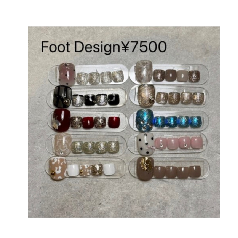 新規オフ無料【フットトレンドdesign定額コース】￥8000