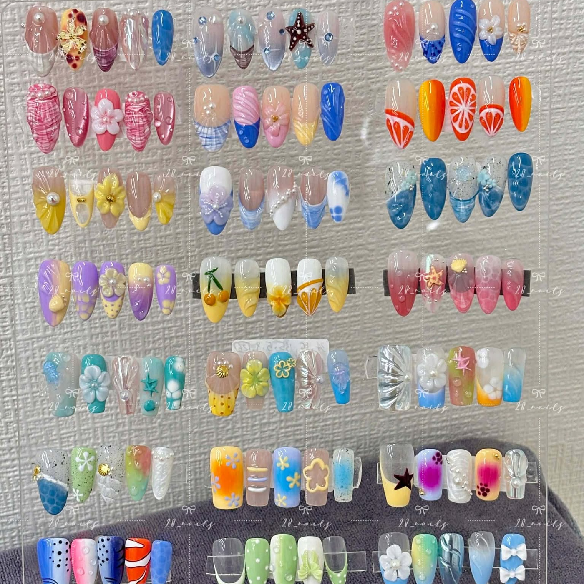 【夏限定】夏・海デザイン♪マンスリーデザイン定額  ¥9980=> ¥7980