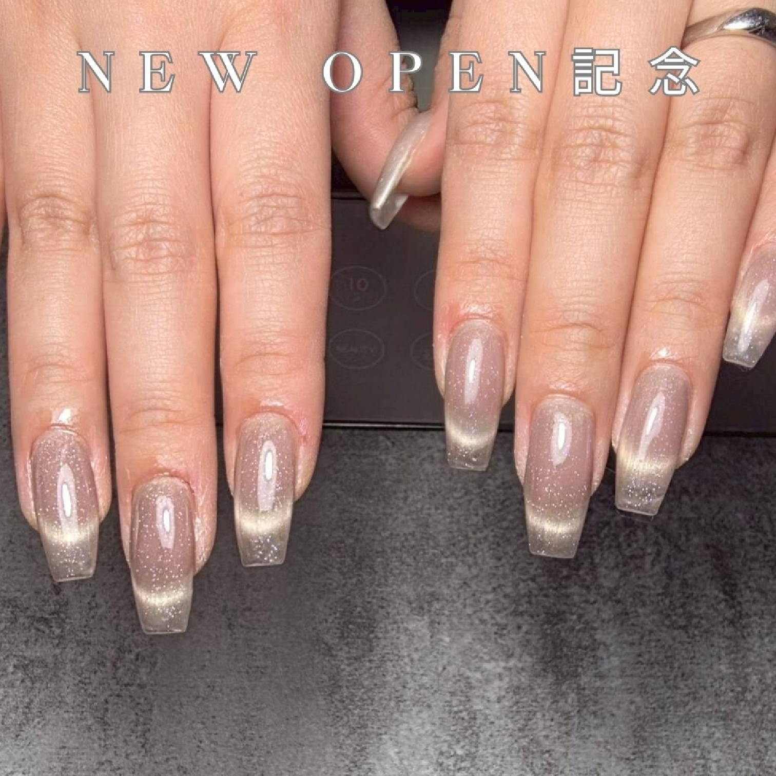 【NEWOPEN記念】他店オフ無料☆ジェルネイル★フラッシュワンカラー