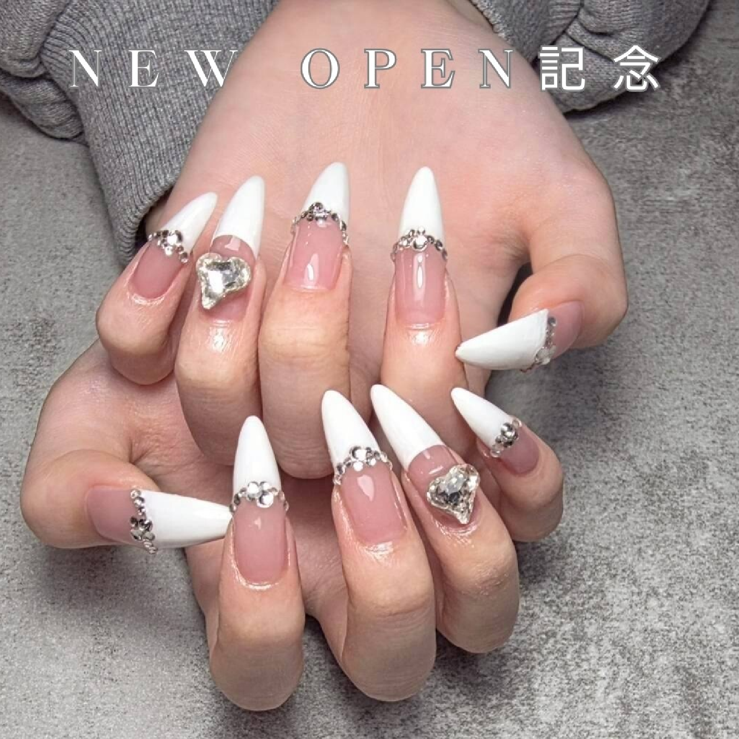 【ハンド】オフ無料☆フレンチネイル ¥7500