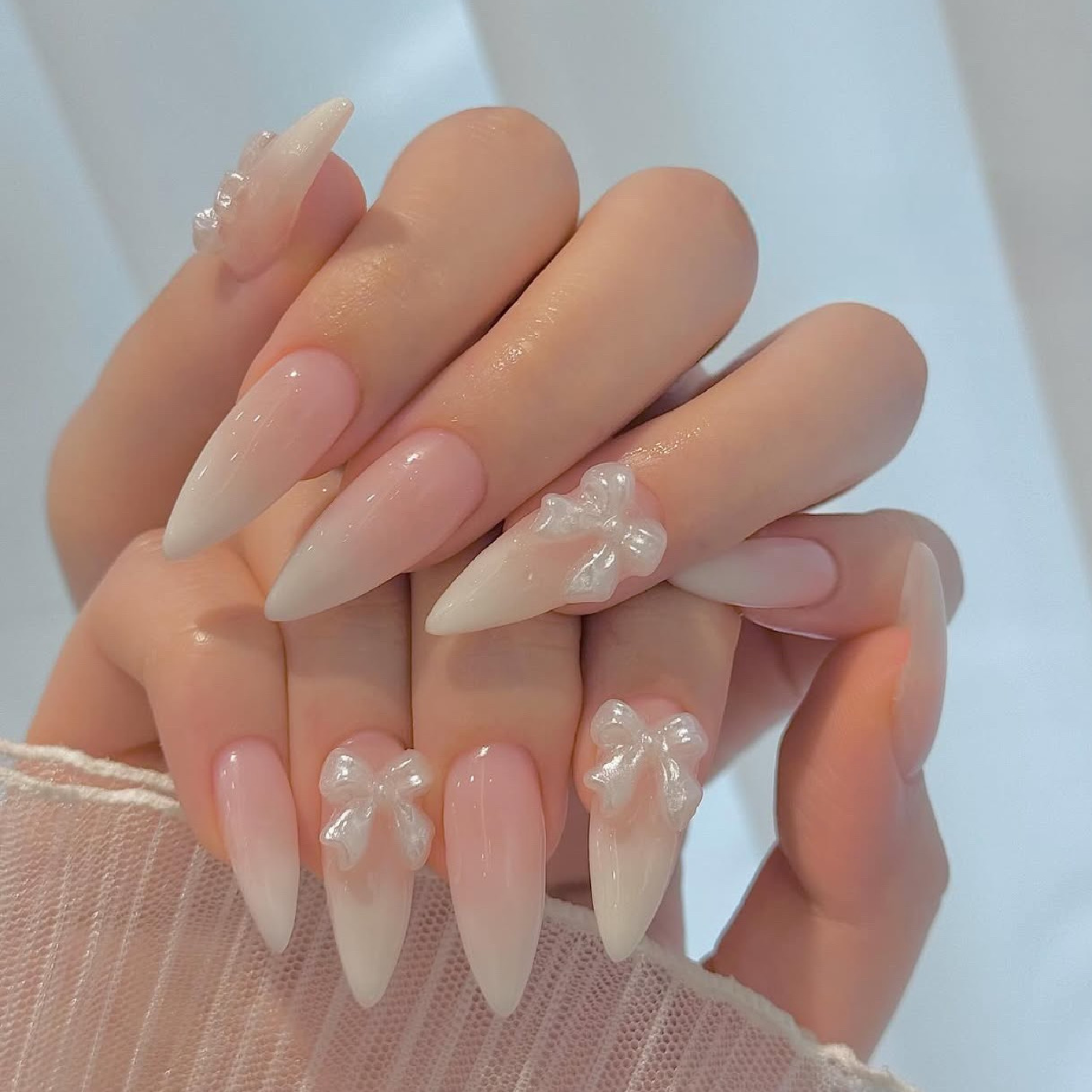 ✨ベービブーマーネイル💅/グラデーション/ラメグラデーション✨