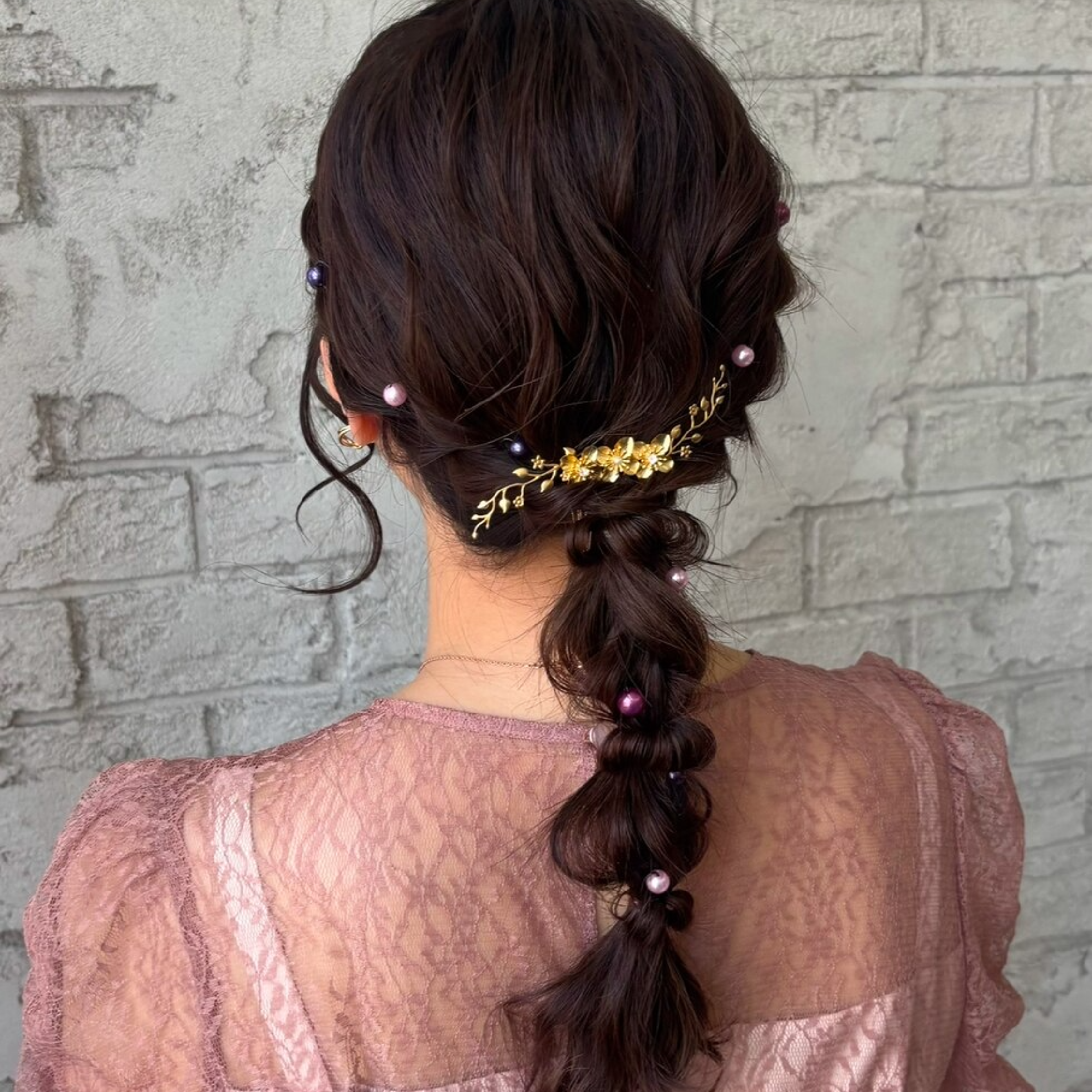 ヘアセット(パーティーセット)・ヘアアレンジ ¥5500