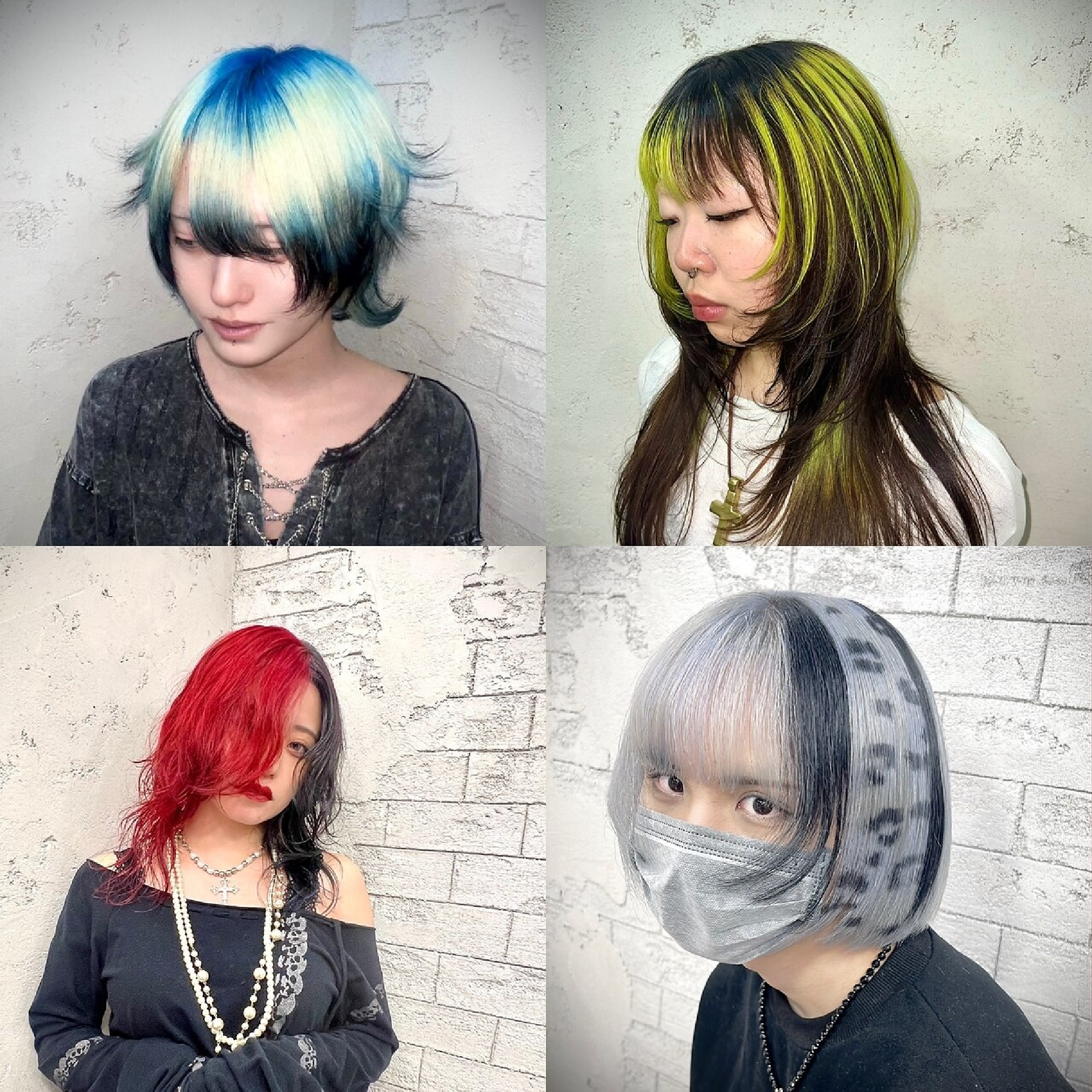 【kana限定】　ハイトーンデザインカラー★ブリーチ込￥14850　【錦糸町北口