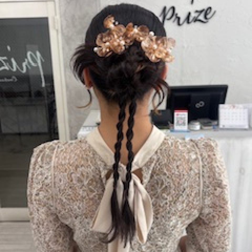 【YURI指名限定】ヘアアレンジ、ヘアセット　￥4400