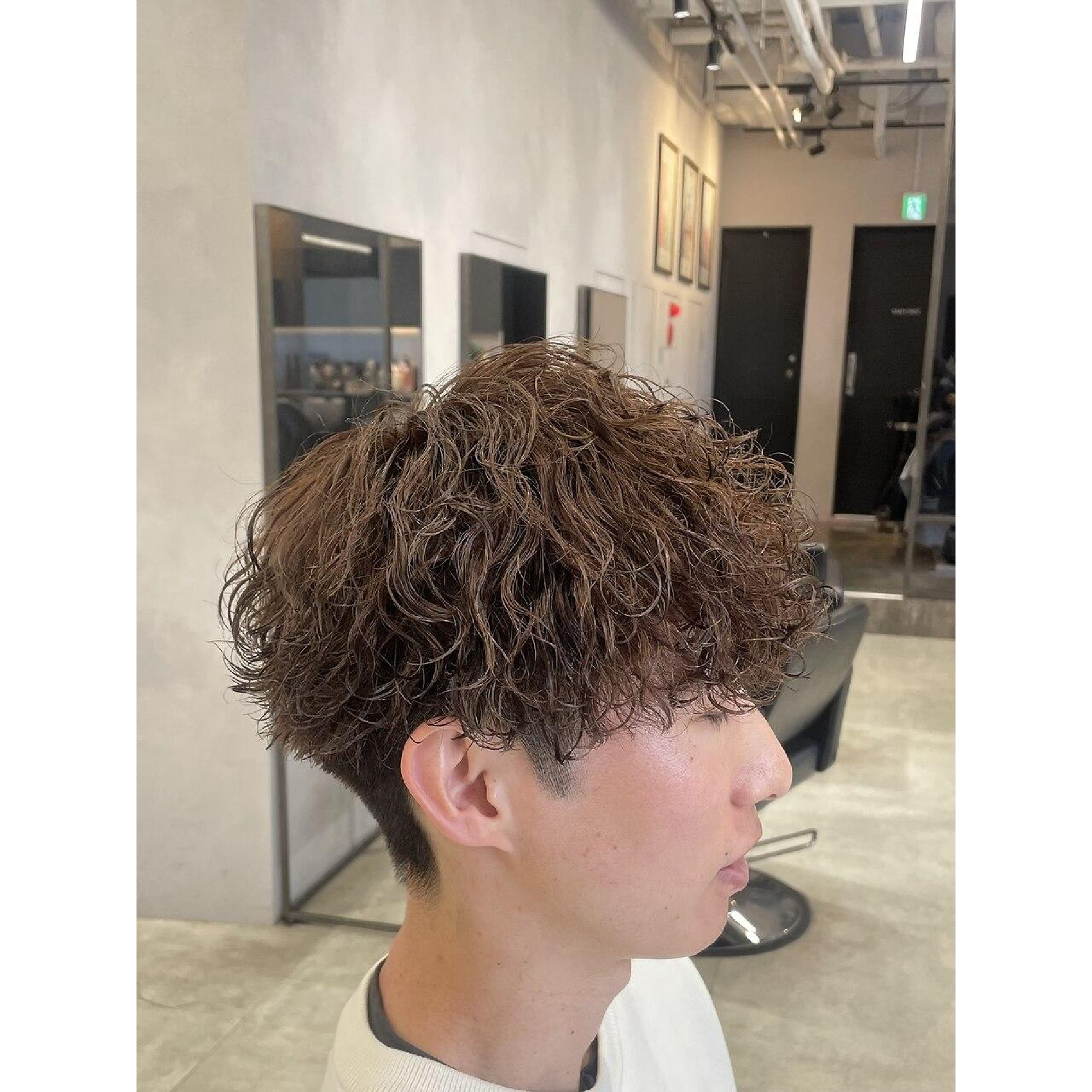 ［金子指名限定］波巻きパーマ＋メンズカット ¥11800［渋谷］