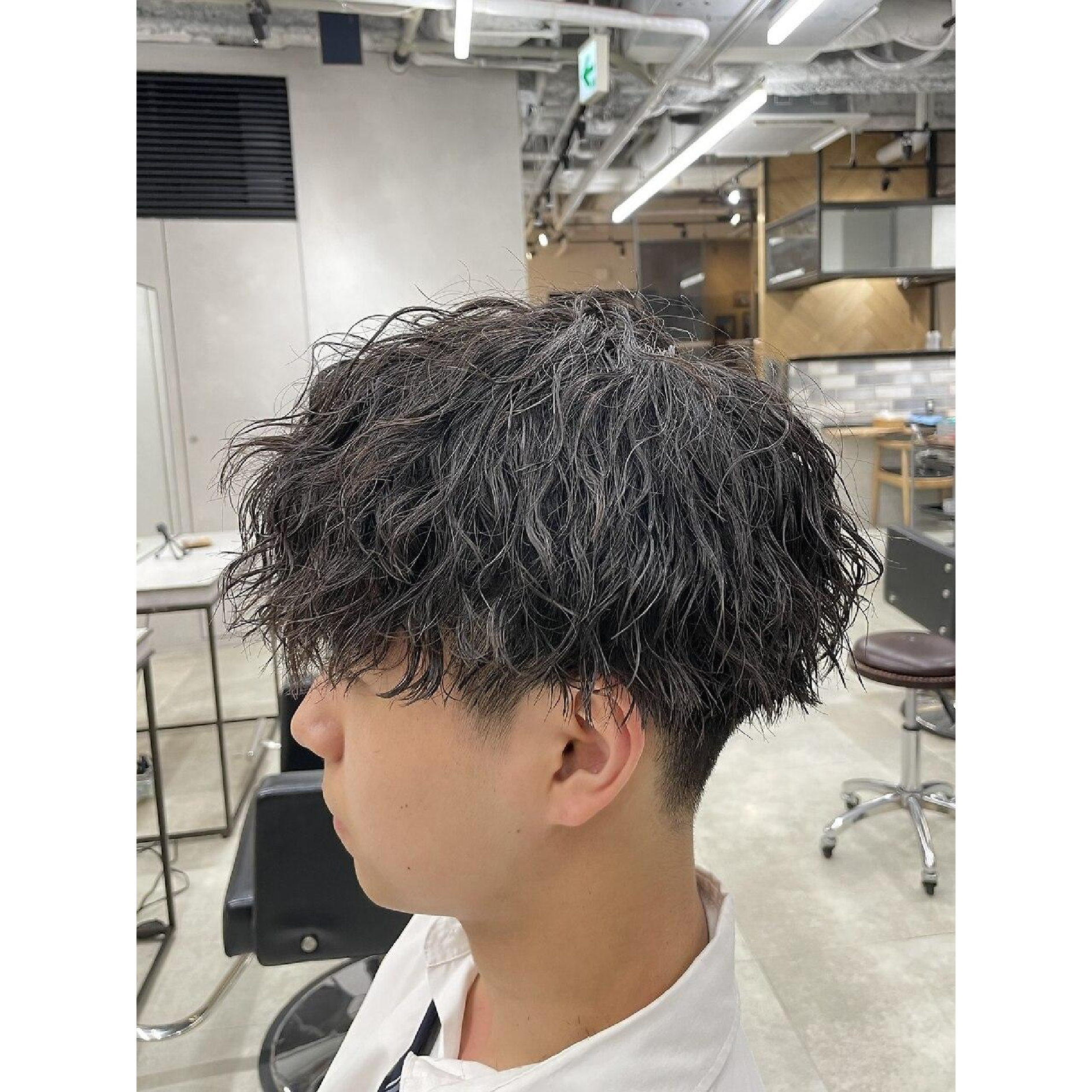 [金子指名限定]特殊パーマ+メンズカット ¥11800［渋谷］