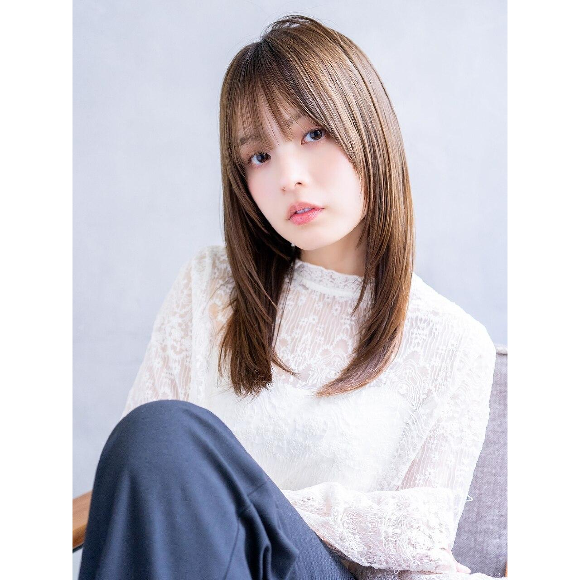 【髪質改善★圧倒的艶感】酸性ストレート(フル)+デザインカット 19900円